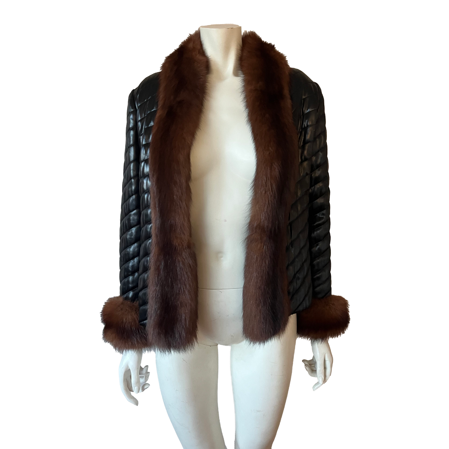 Yves Saint Laurent AW 1972 Haute Couture Black Silk Jacket