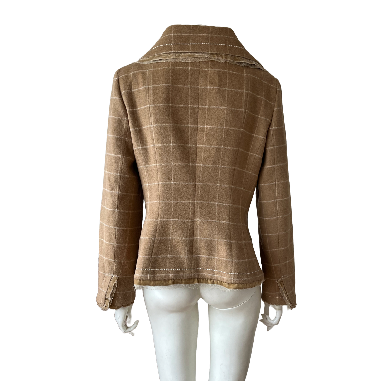 Christian Dior by John Galliano AW 2005 Camel Double Breasted Jacket