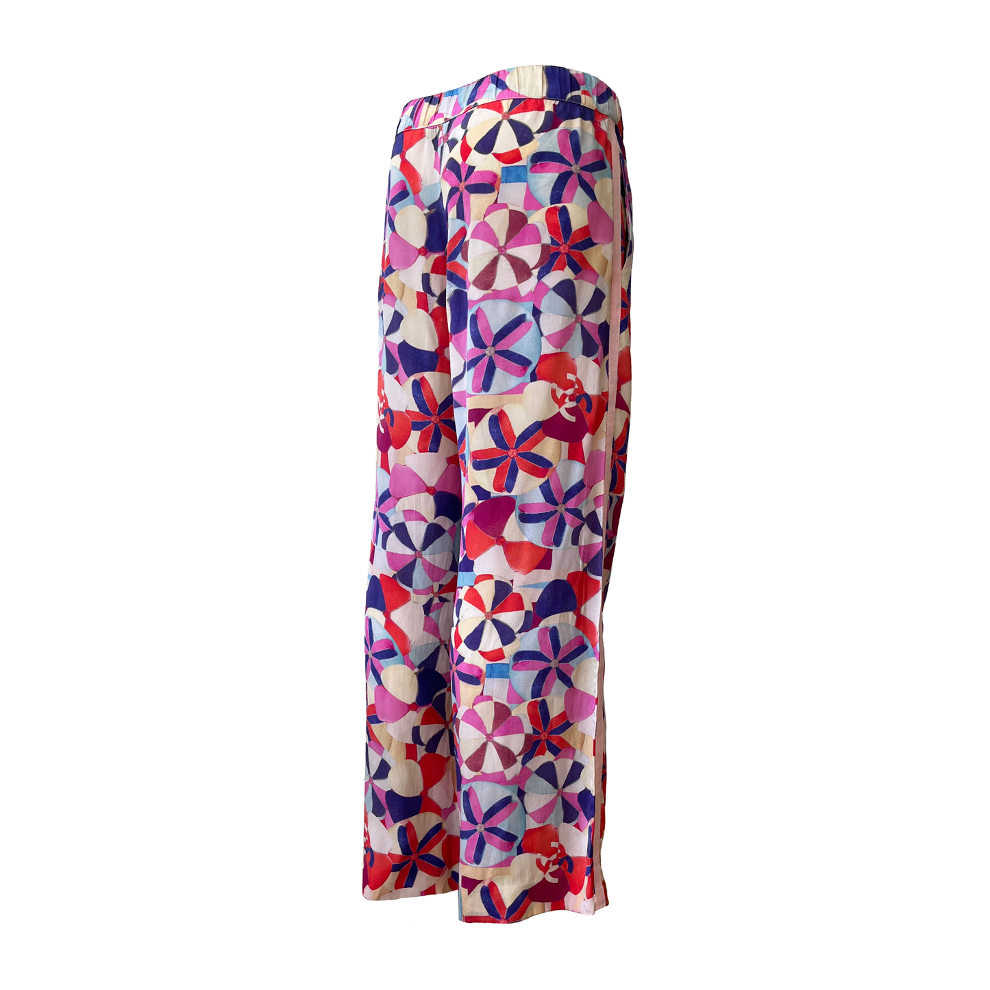 Chanel Paris-Seoul 16C Silk Trousers