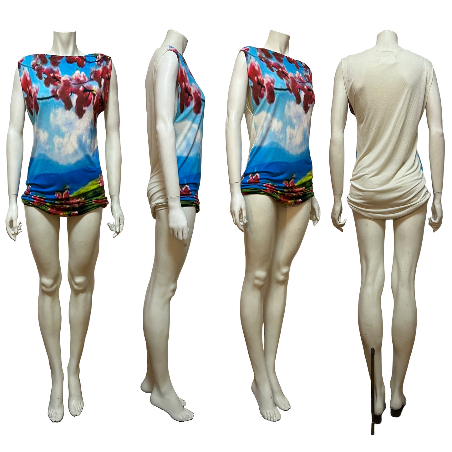 Maison Martin Margiela SS 2010 Floral Bodysuit