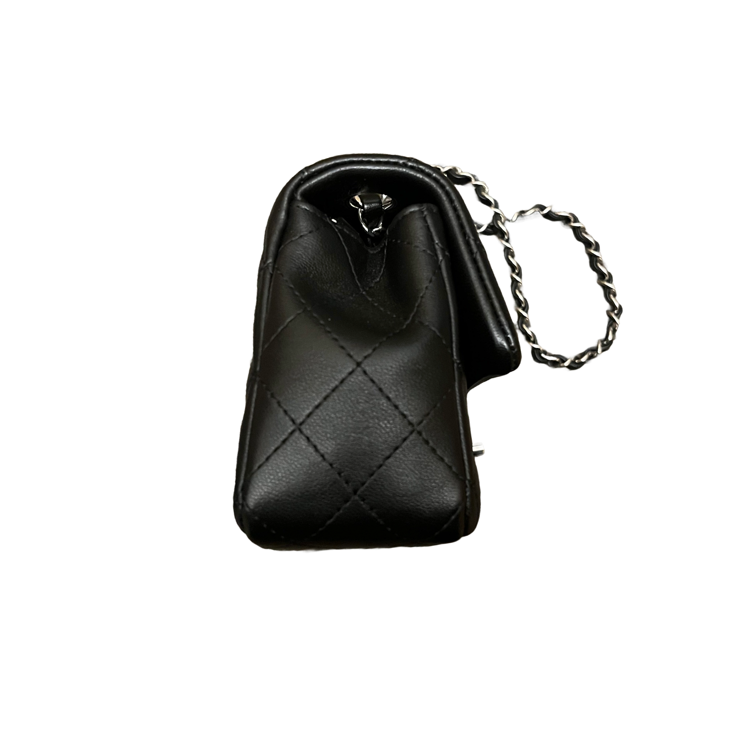 CHANEL 2021 Timeless Mini Lambskin Black Bag