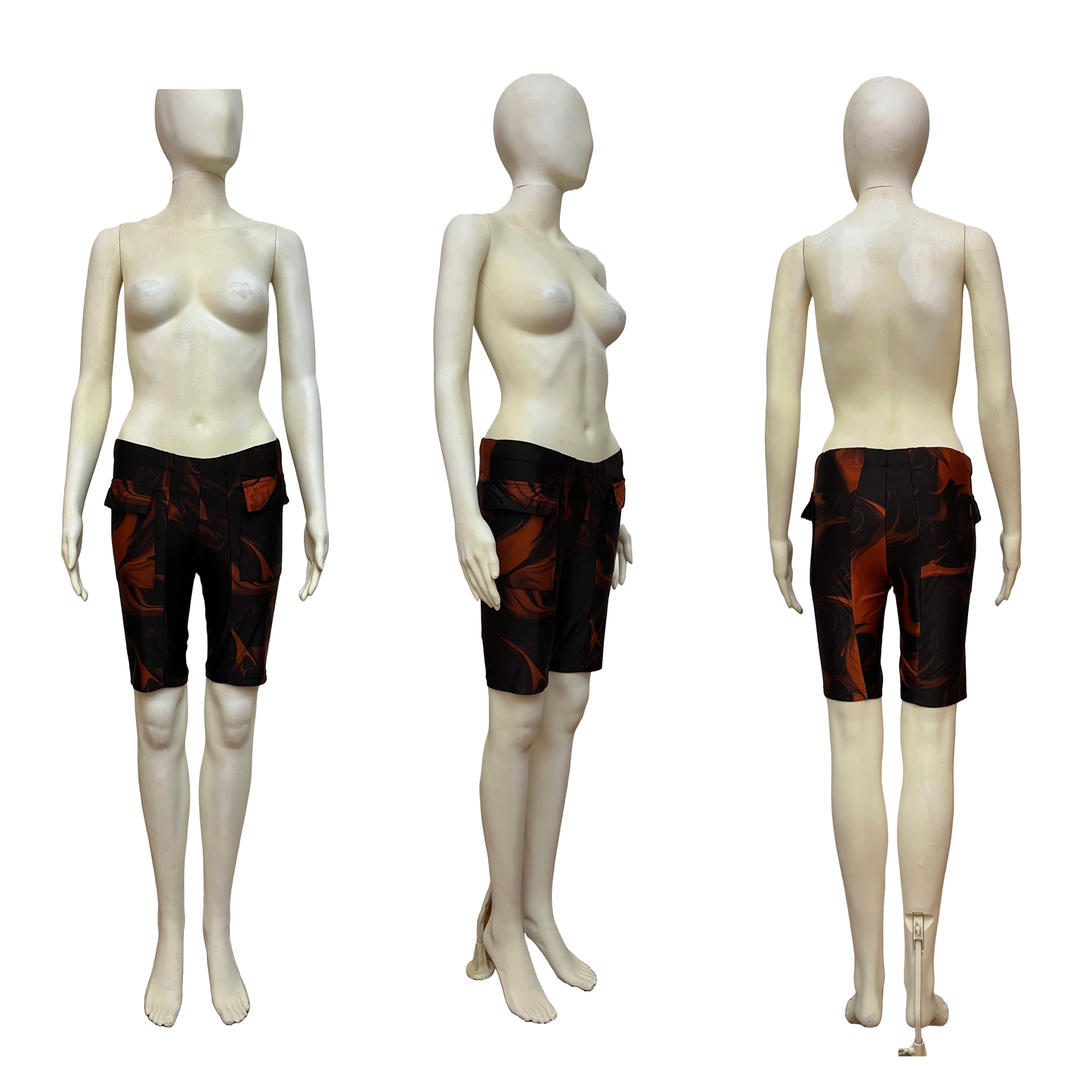 Gucci by Tom Ford SS 2001 Magma Bike Shorts
