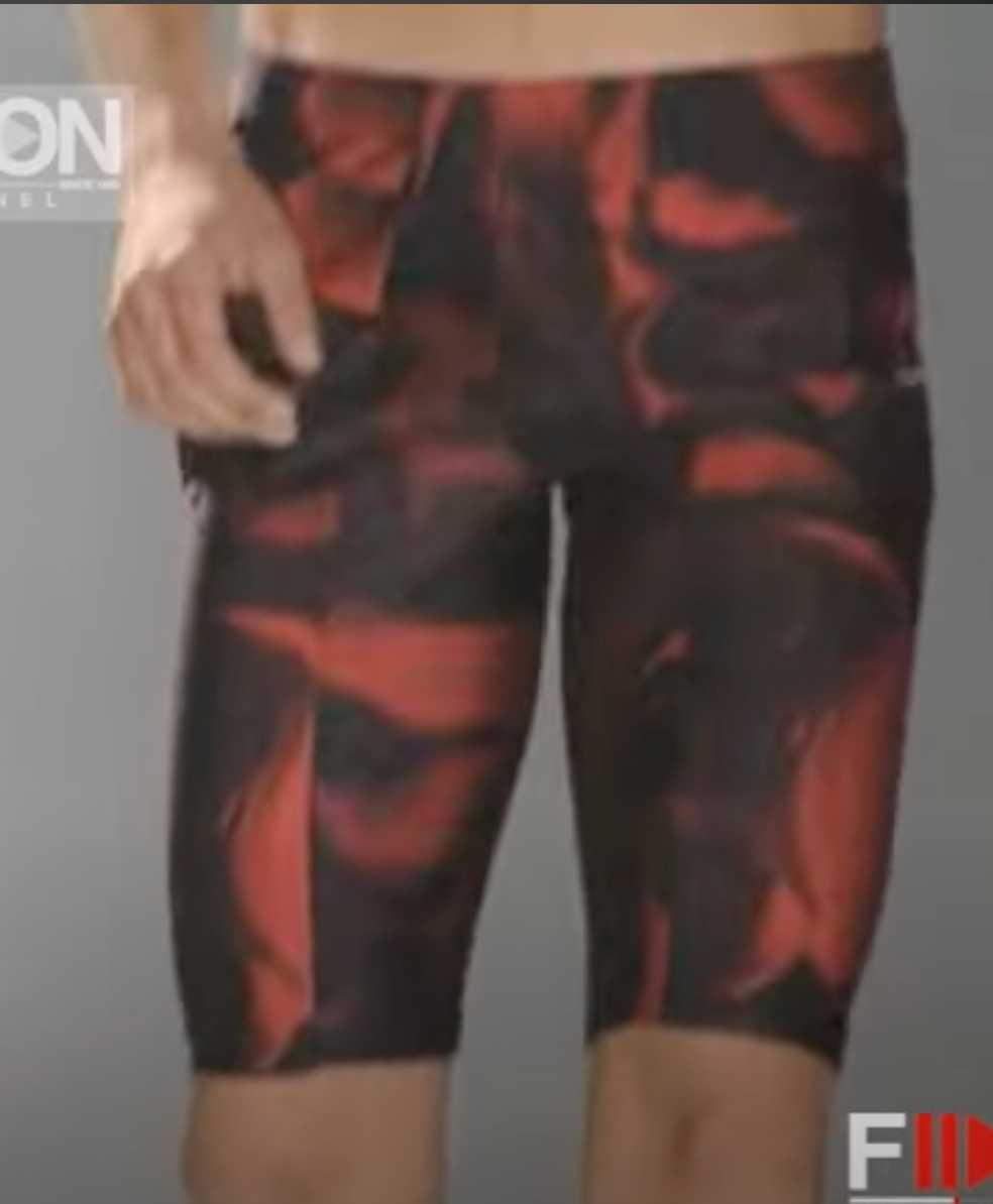Gucci by Tom Ford SS 2001 Magma Bike Shorts