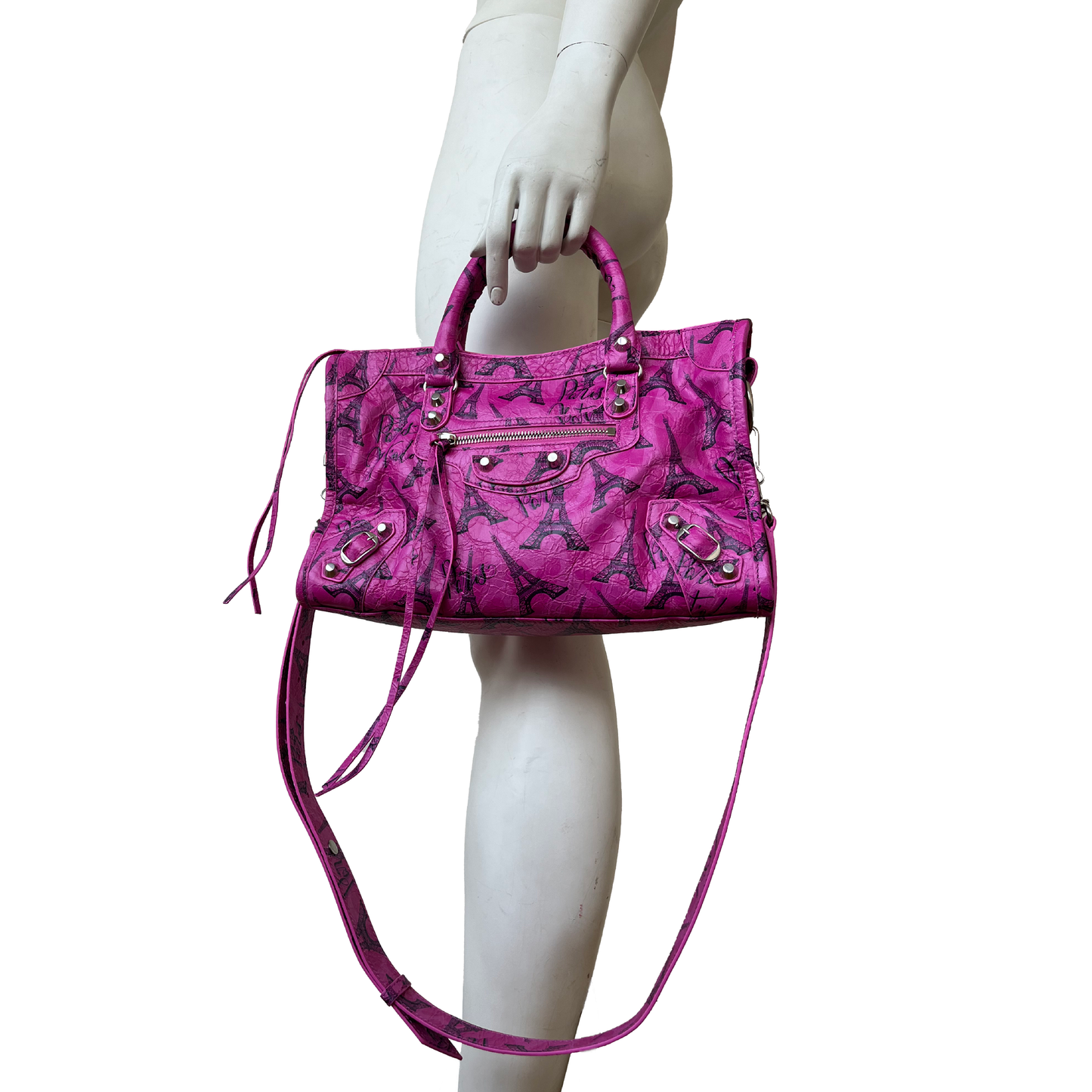 Balenciaga Le City Eiffel Pink bag