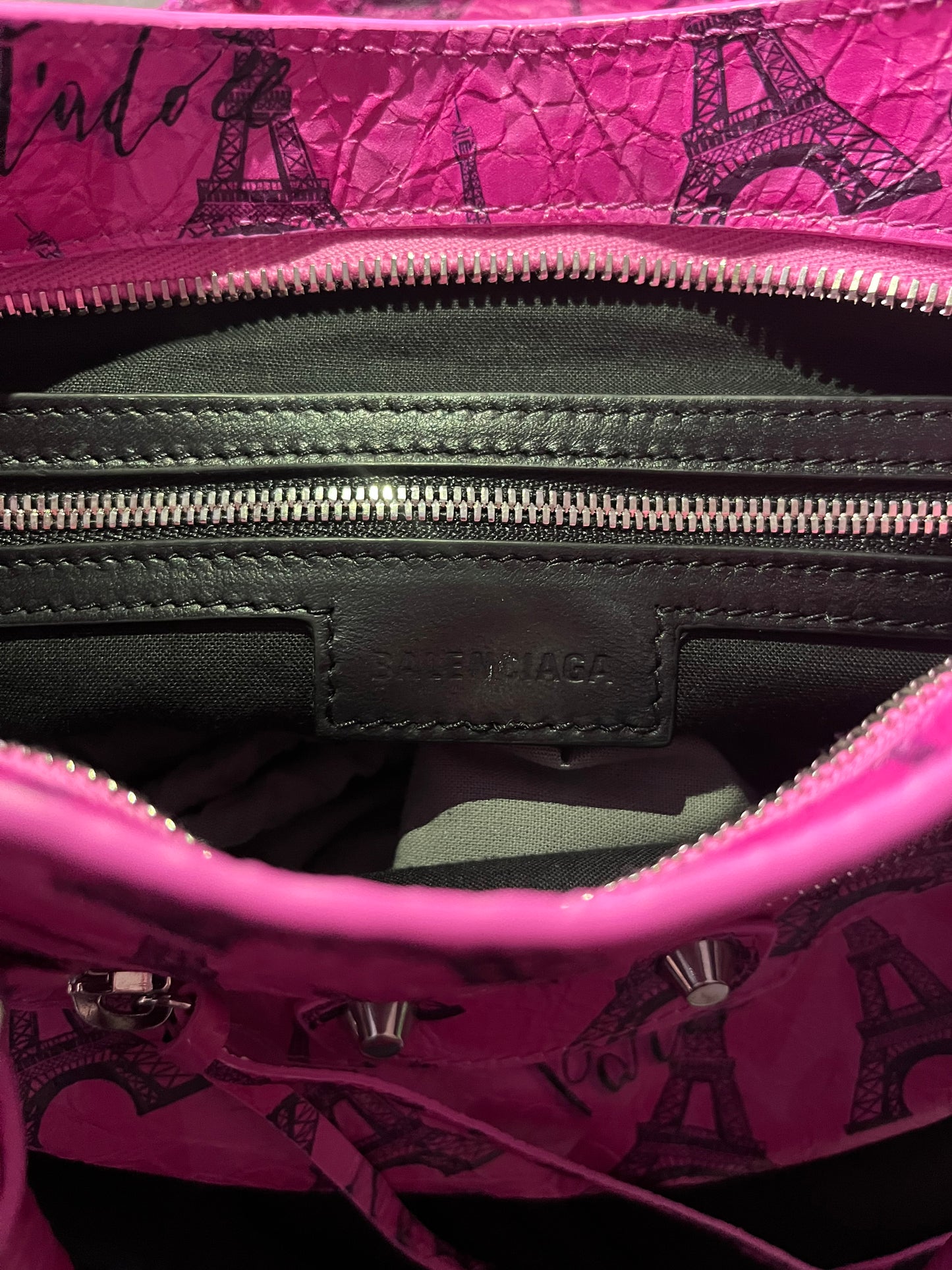 Balenciaga Le City Eiffel Pink bag