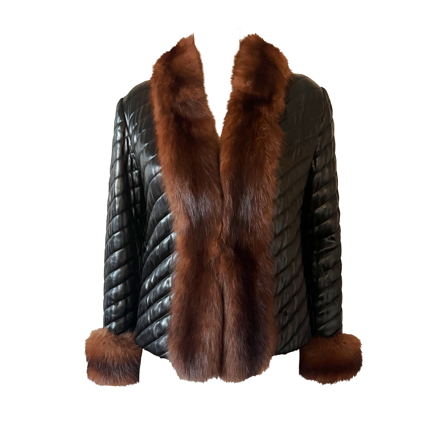 Yves Saint Laurent AW 1972 Haute Couture Black Silk Jacket
