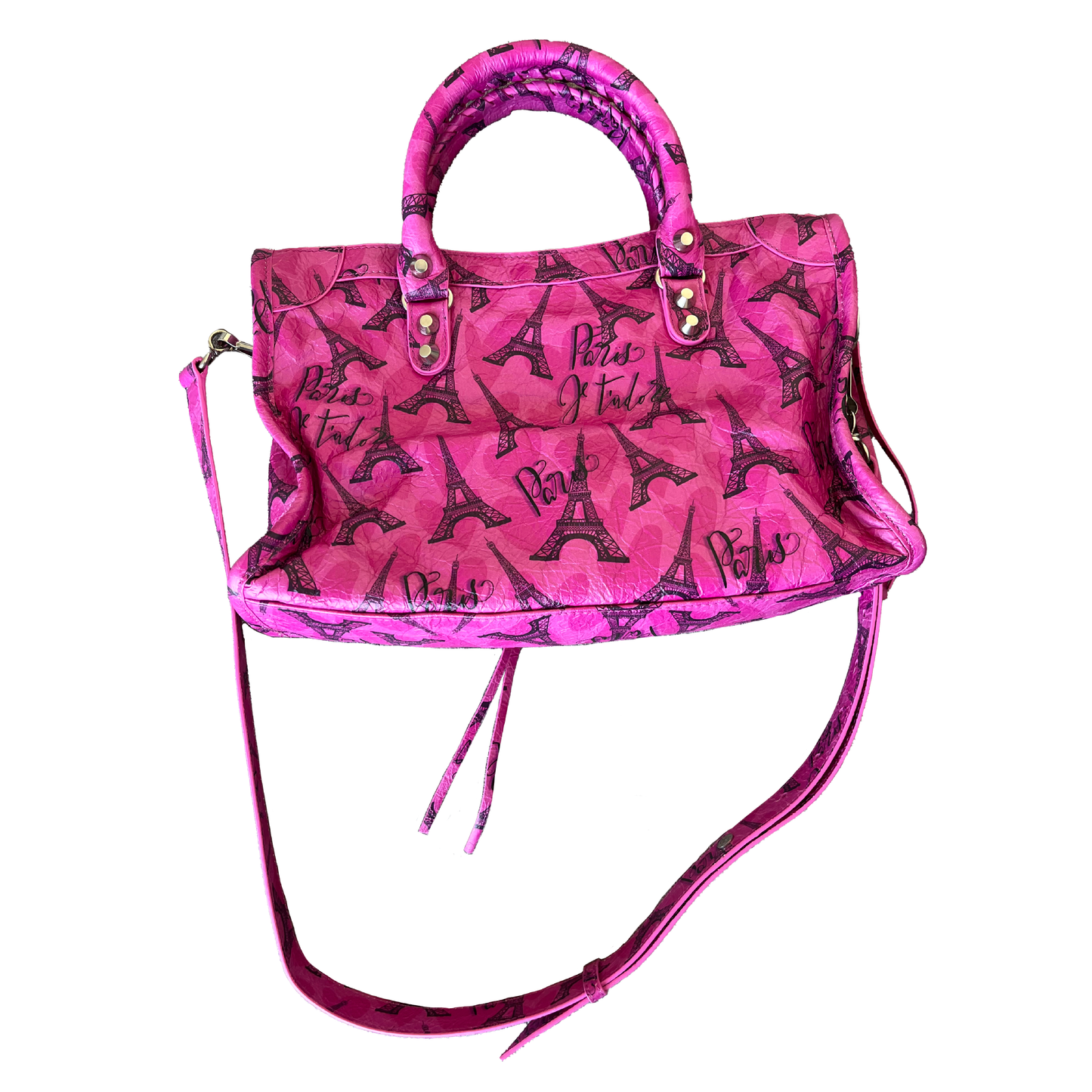Balenciaga Le City Eiffel Pink bag