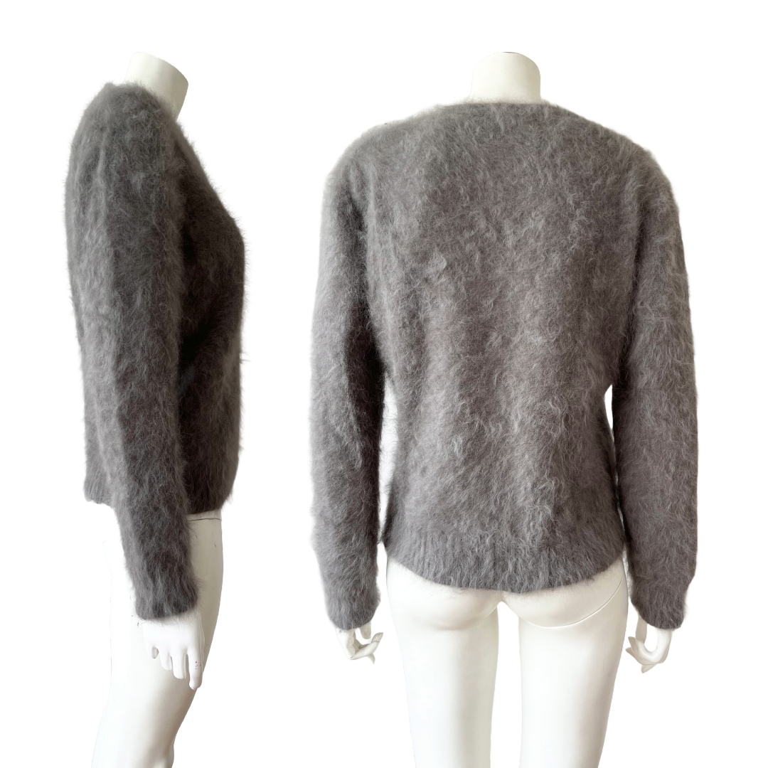 GUCCI - Grey Angora Sweater