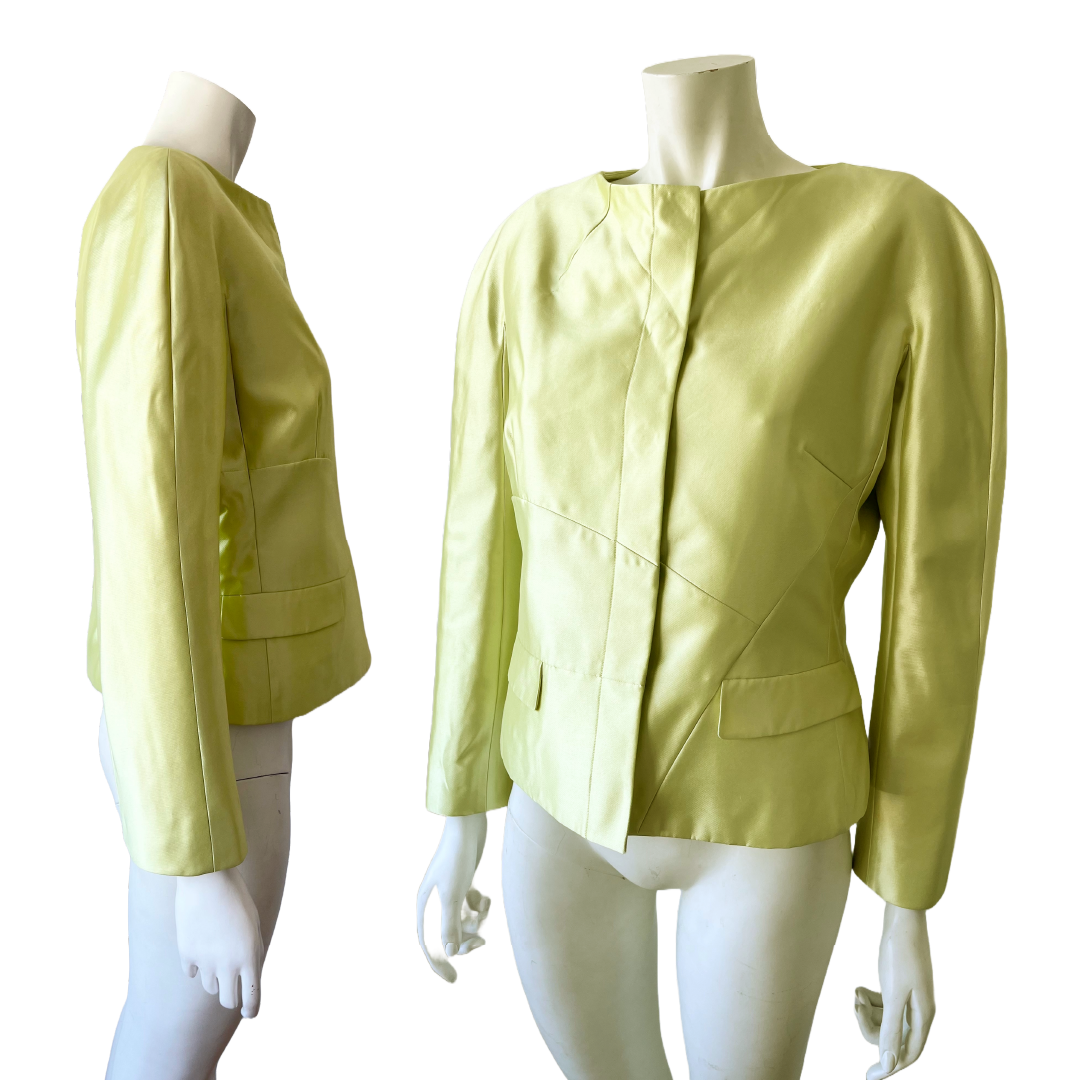Christian Dior by John Galliano SS 2007 Yellow Evening Jacket