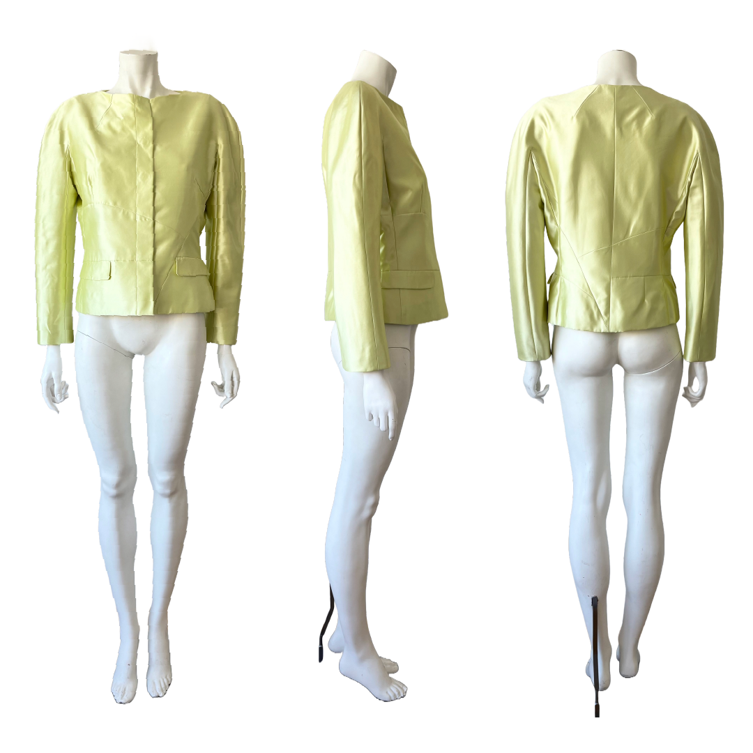 Christian Dior by John Galliano SS 2007 Yellow Evening Jacket