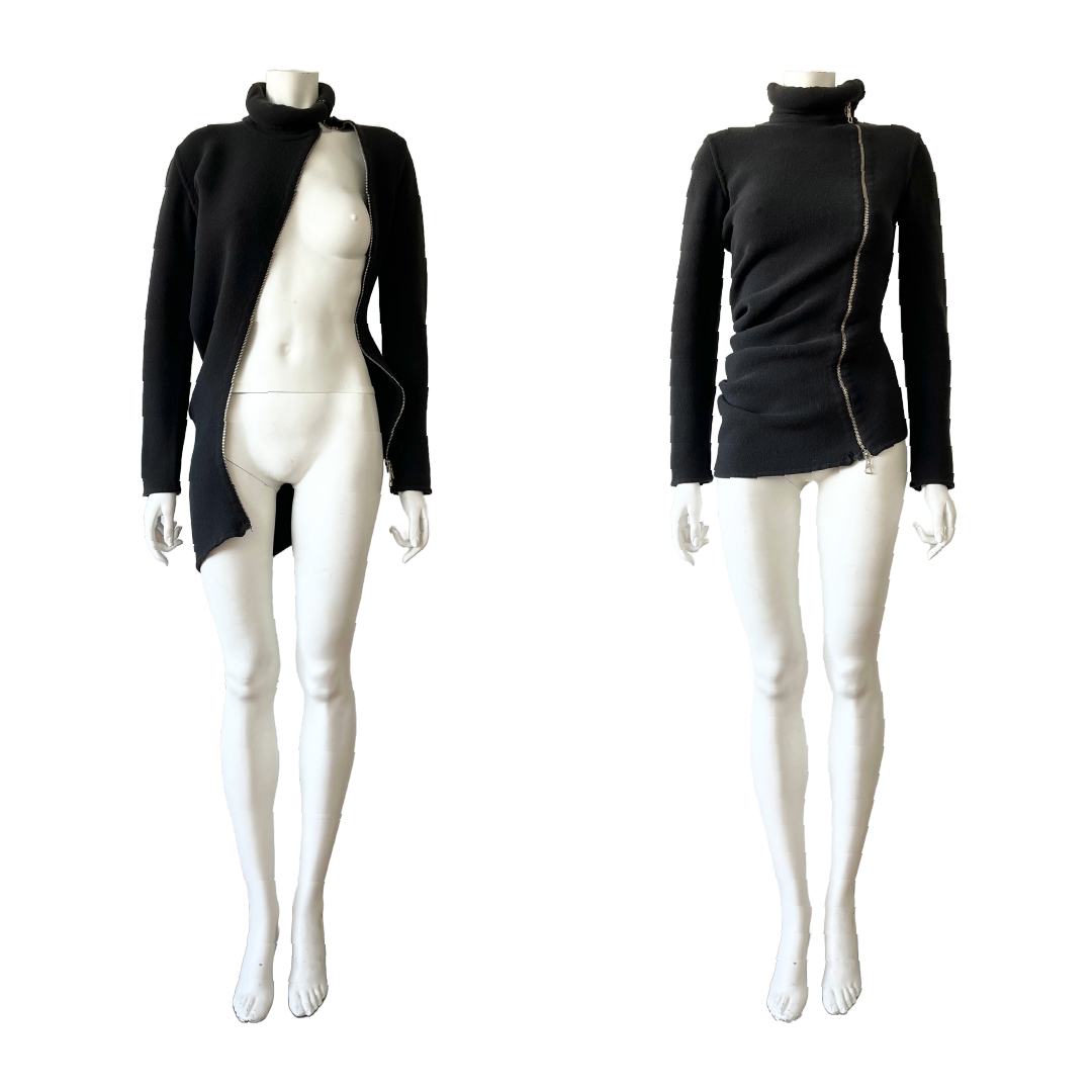 JEAN PAUL GAULTIER AW 1999 Asymmetric Tube Jacket