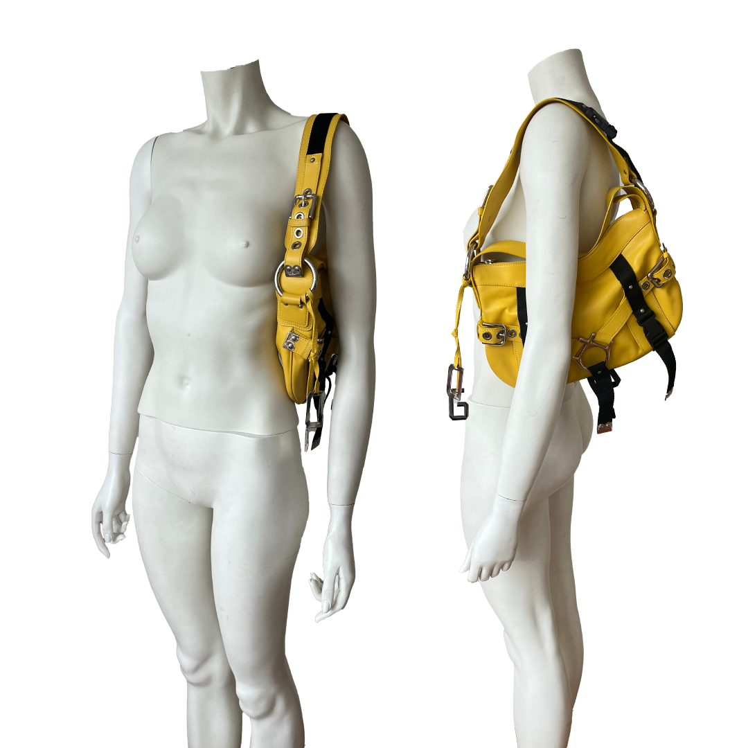 Dolce and Gabbana AW 2003 Parachute Bondage Shoulder Bag