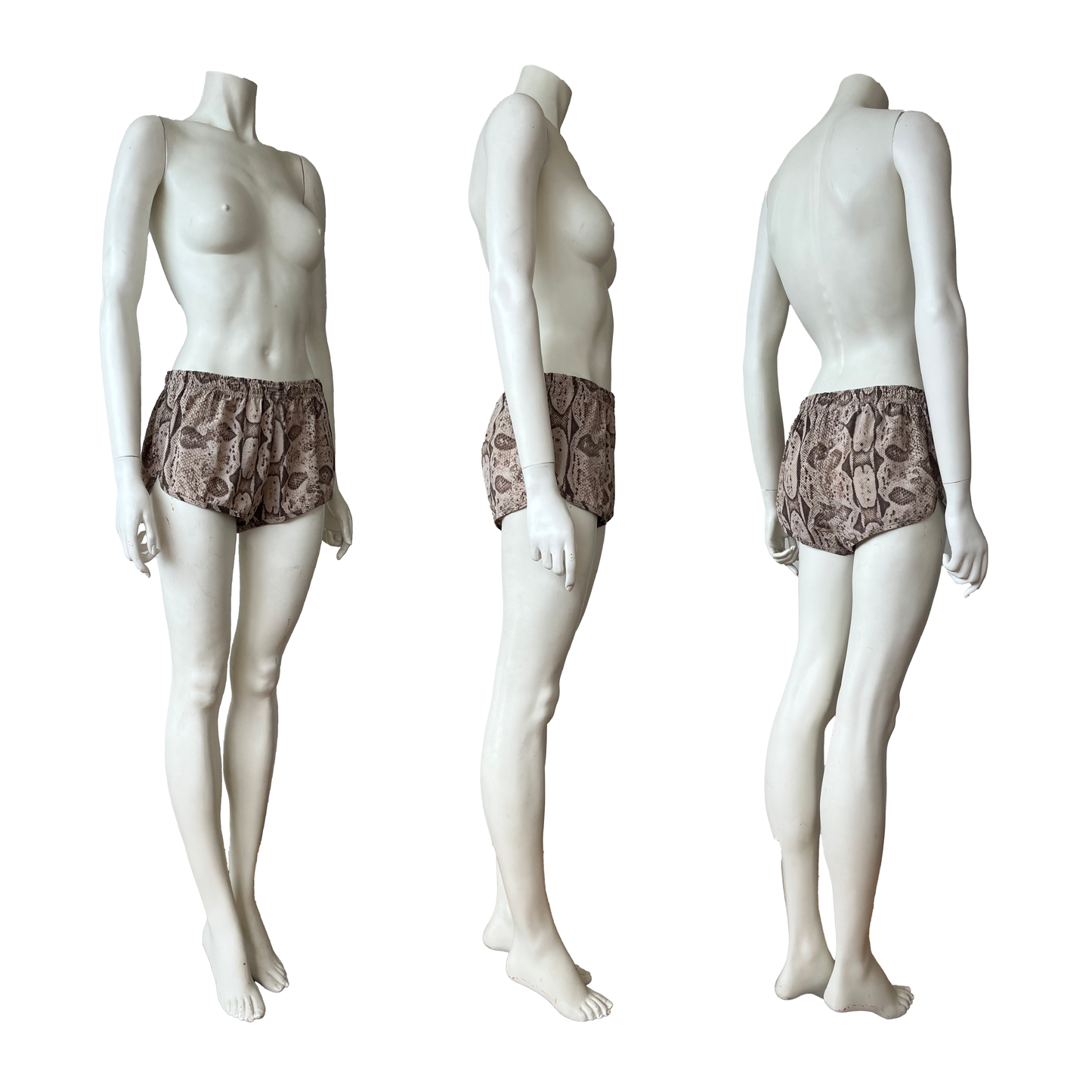 Gucci SS 2000 Python Printed Micro Shorts by Tom Ford