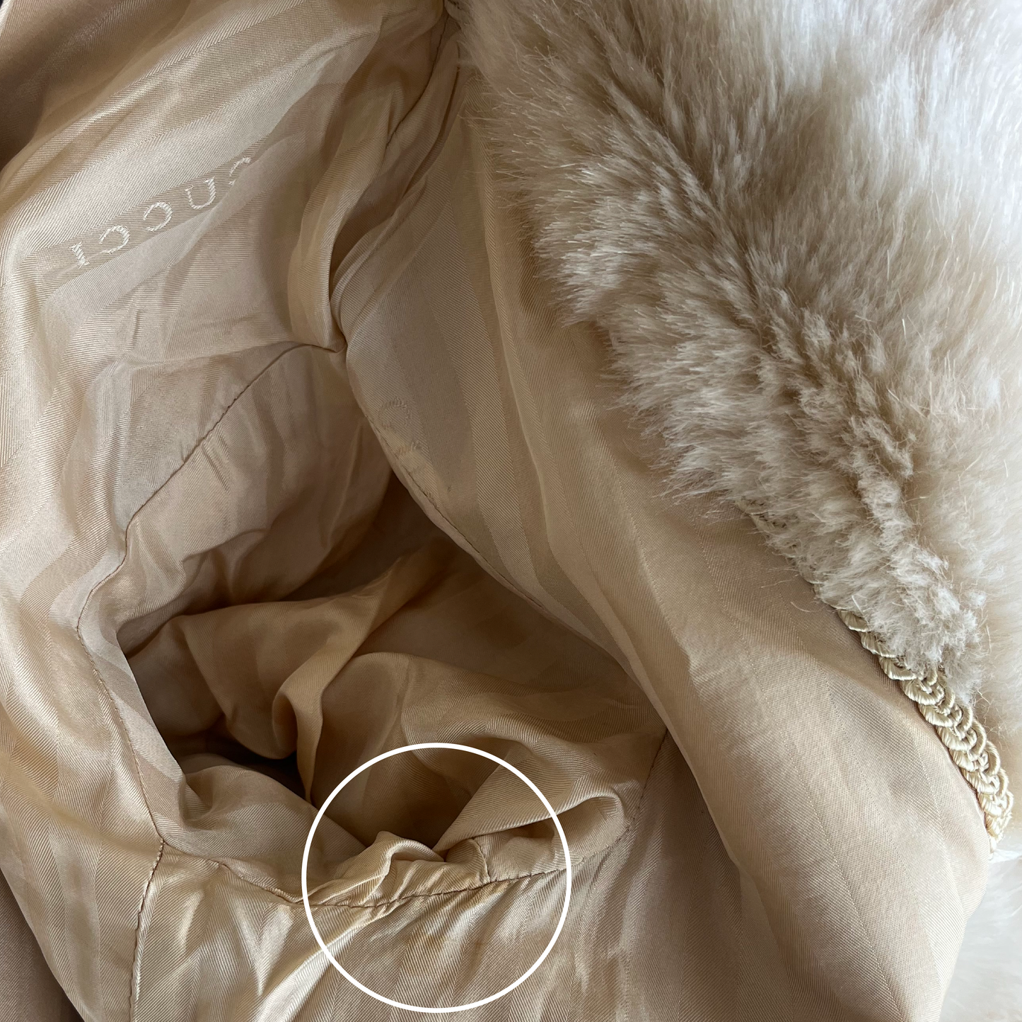 Gucci AW 1996 Faux Fur Coat by Tom Ford