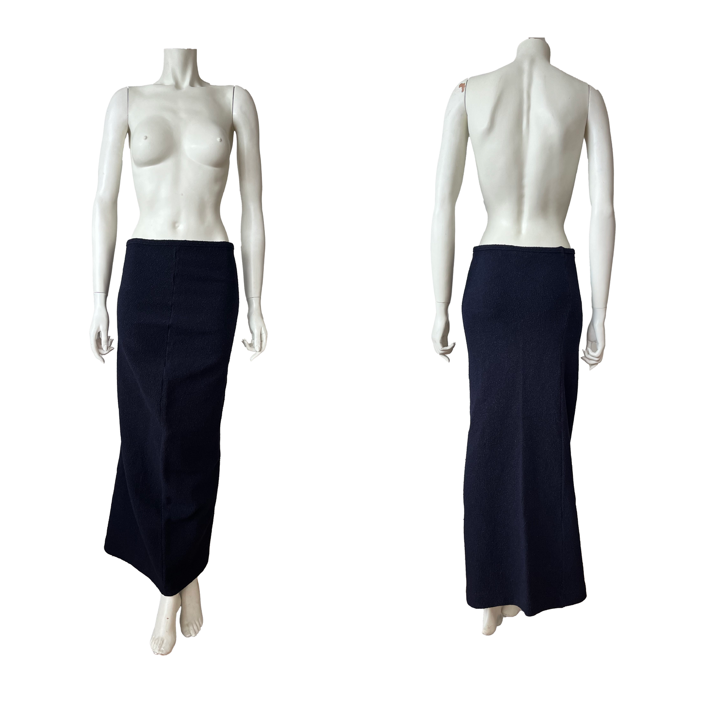Robe de Chambre Comme des Garçons SS 1997 Curved Maxi Skirt