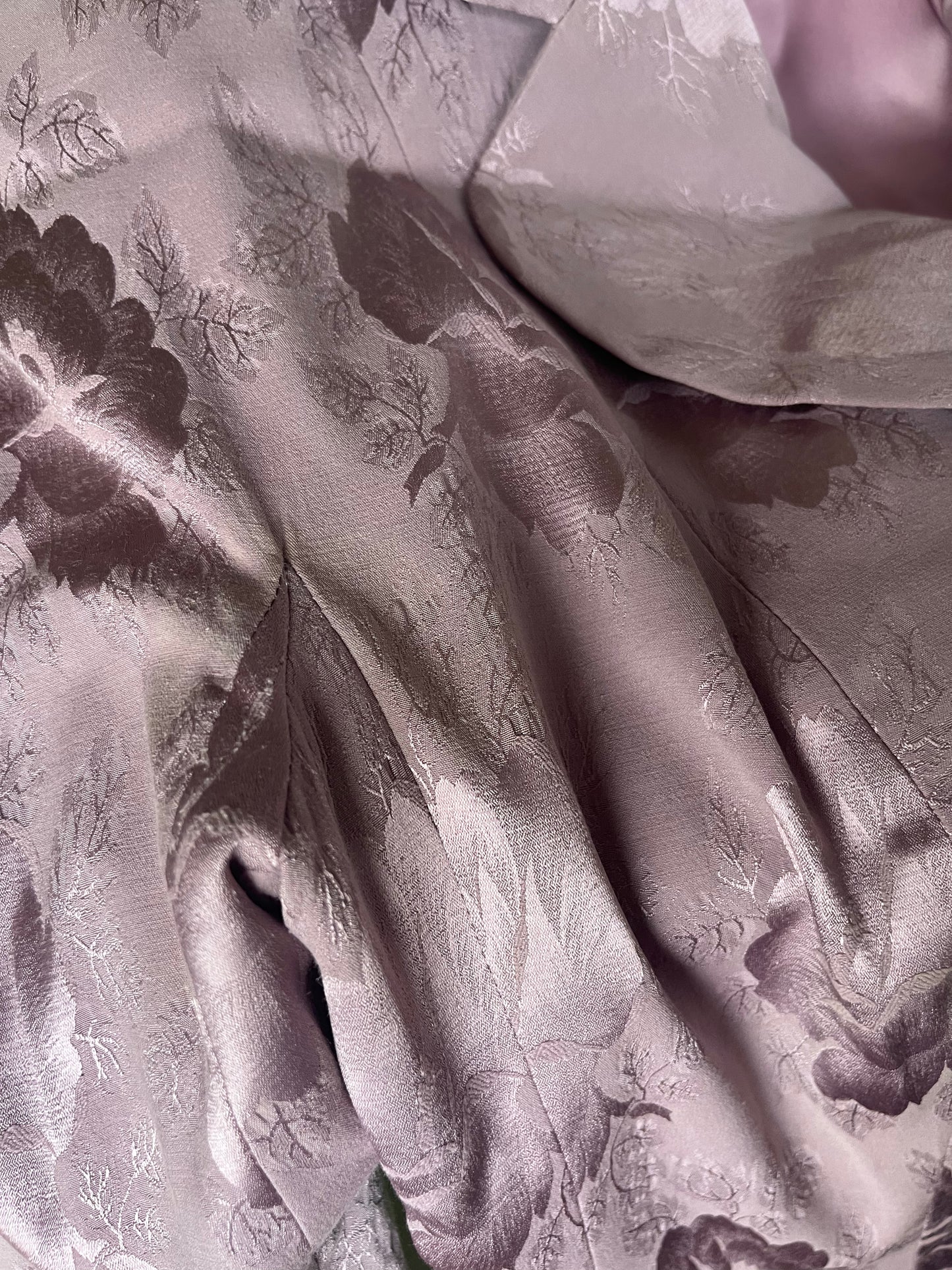 Christian Dior by John Galliano AW1997 Lilac Floral Jacket Suit