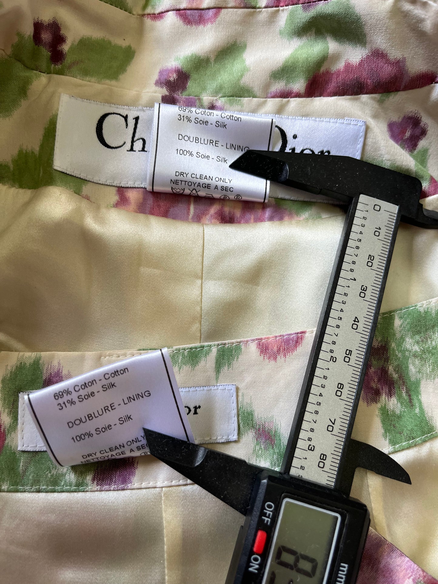 Christian Dior by John Galliano SS 1999 Floral Jacket & Skirt Set