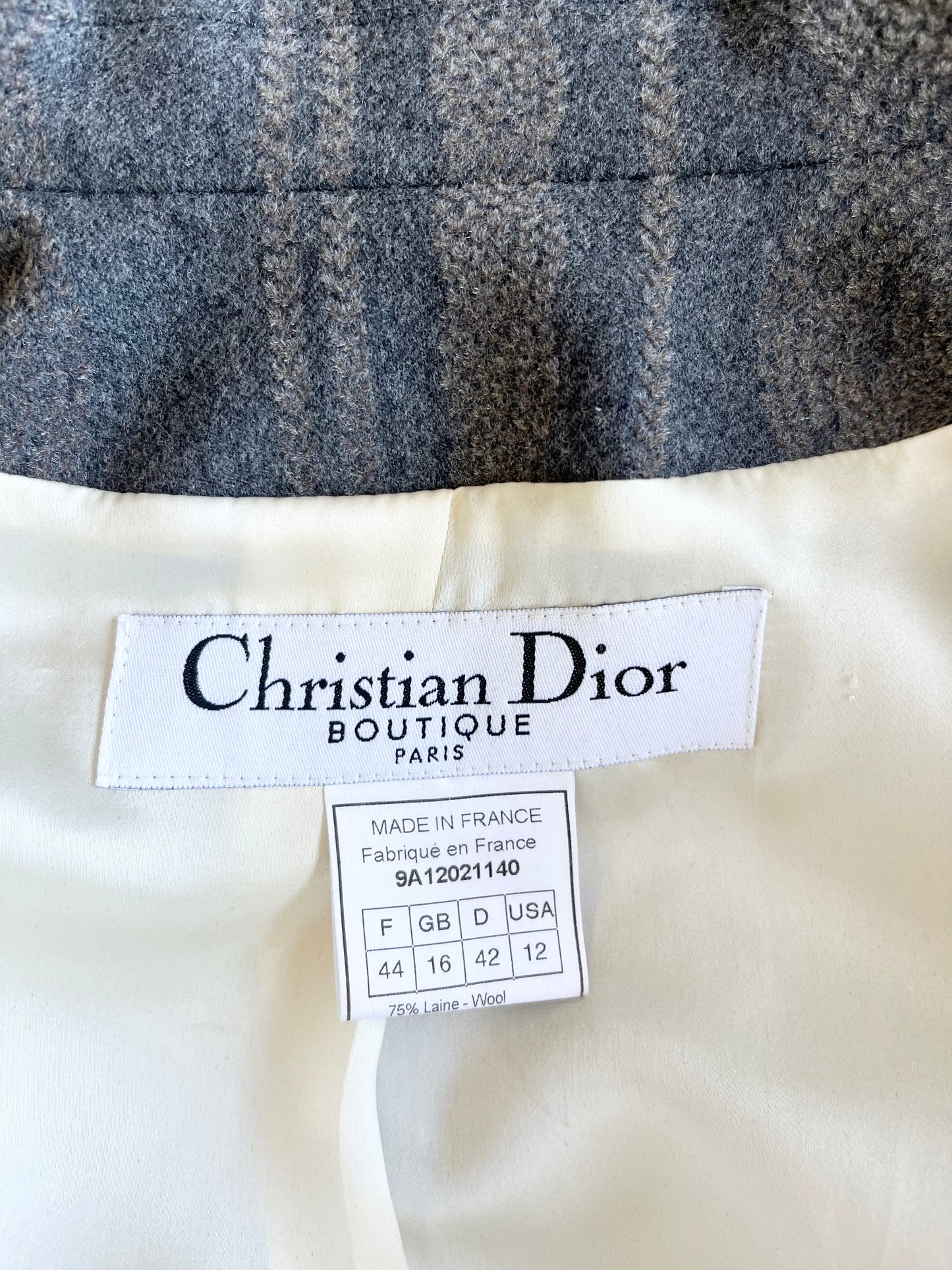Christian Dior by John Galliano AW 1999 Double Breasted Blazer