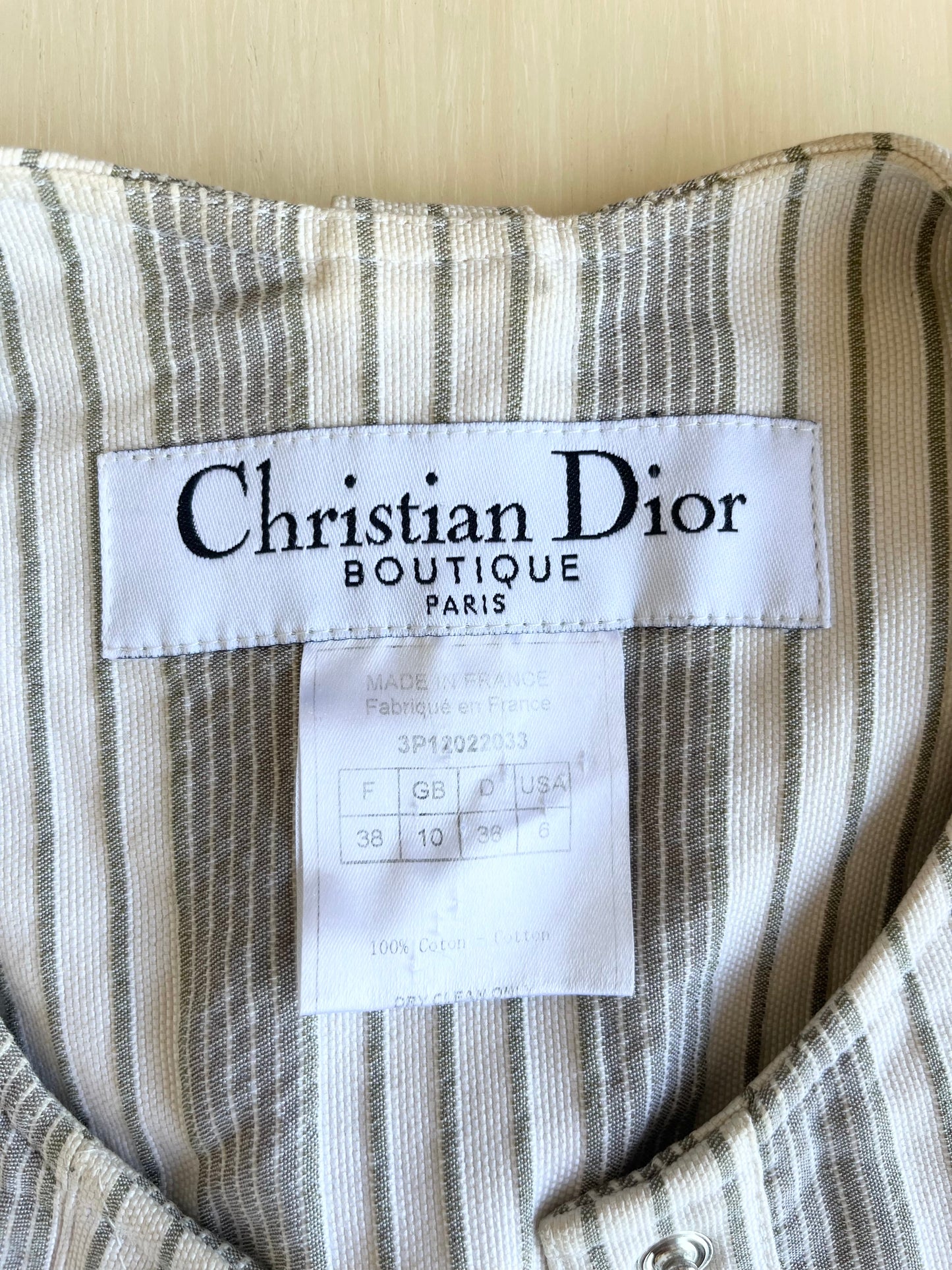 Christian Dior by John Galliano SS 2003 Western Jacket