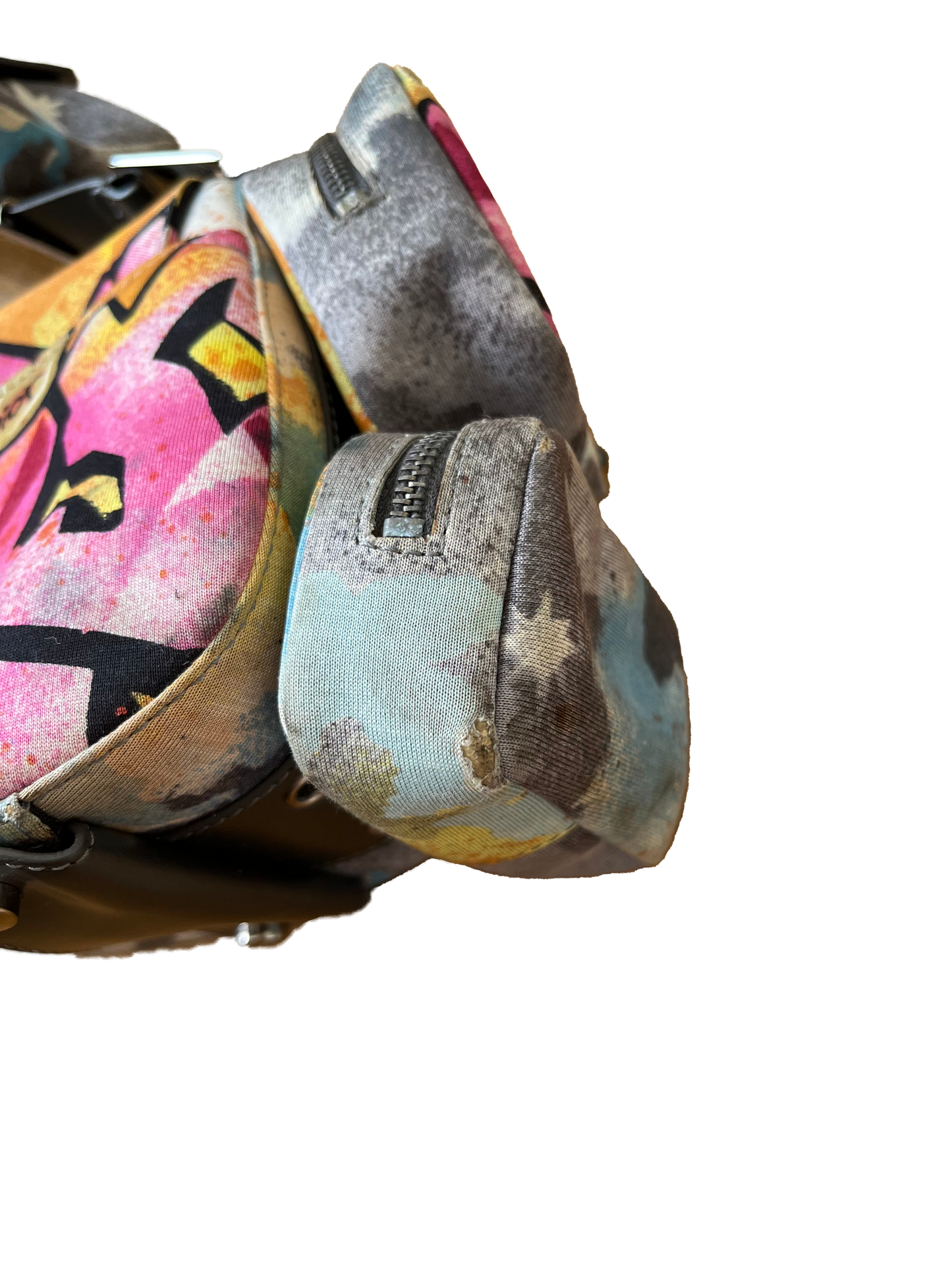 Christian Dior by John Galliano SS 2004 ‘KAOS’ Graffiti Street Chic Columbus Bag