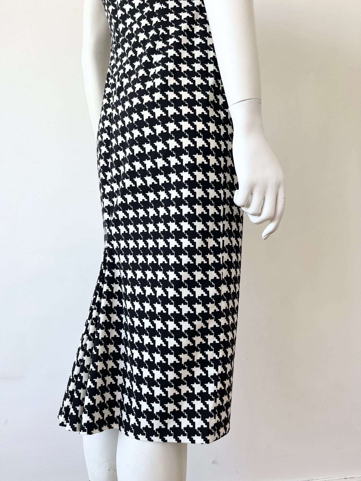 John Galliano late 90s Hound’s-Tooth Dress