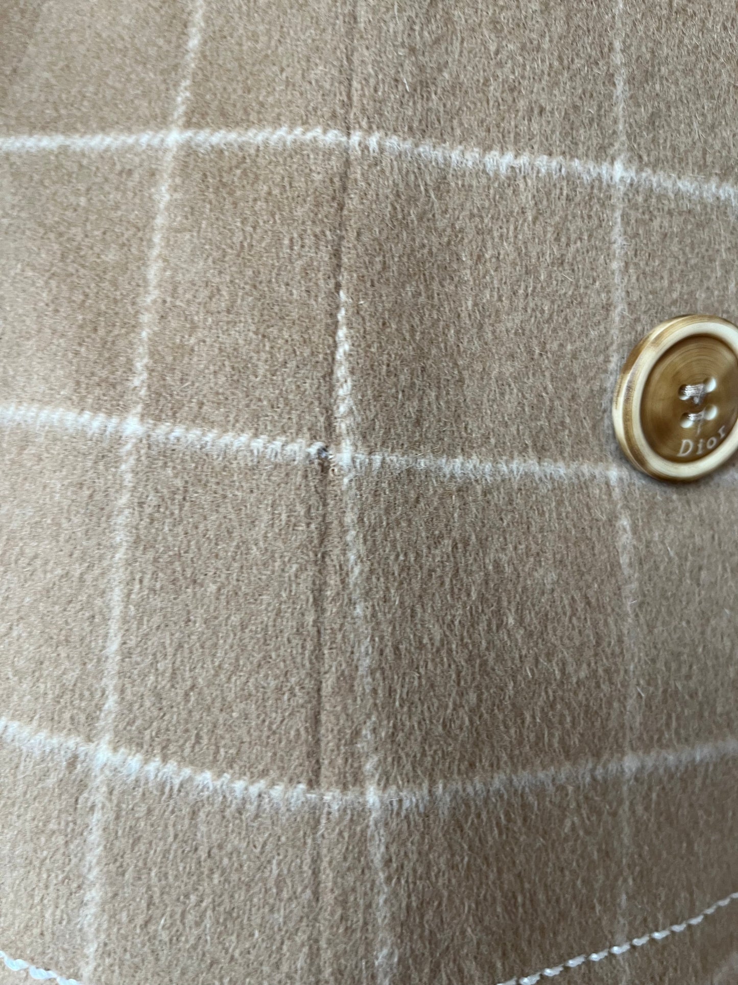 Christian Dior by John Galliano AW 2005 Camel Double Breasted Jacket