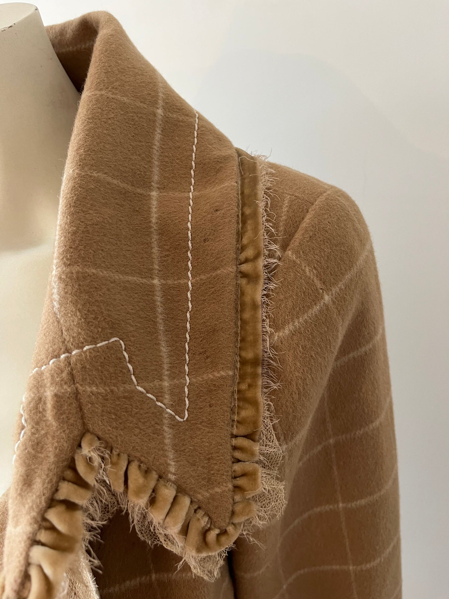 Christian Dior by John Galliano AW 2005 Camel Double Breasted Jacket