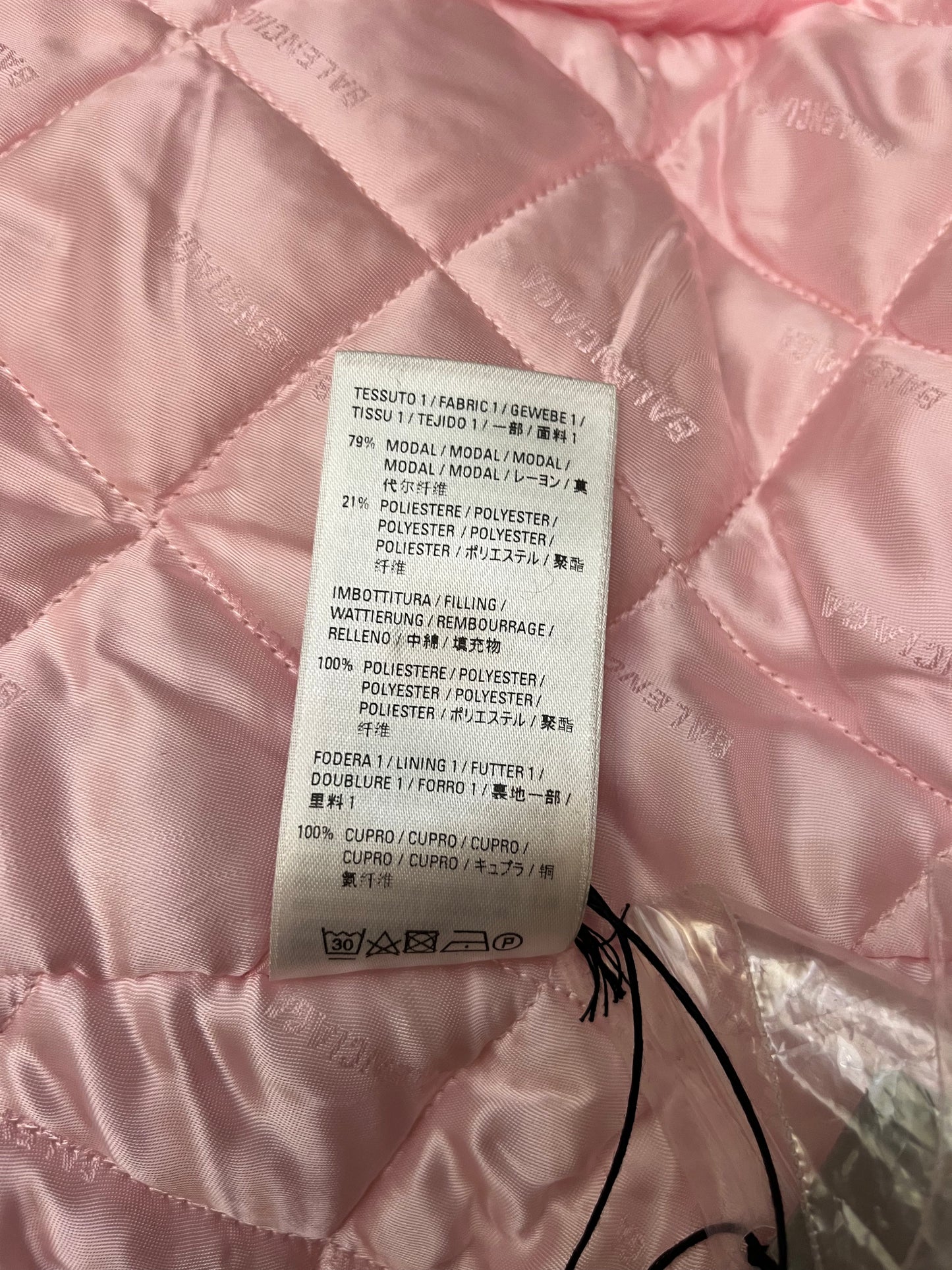 Balenciaga by Demna Gvasalia PRE-FALL 2019 Pink Faux Fur Swing Coat