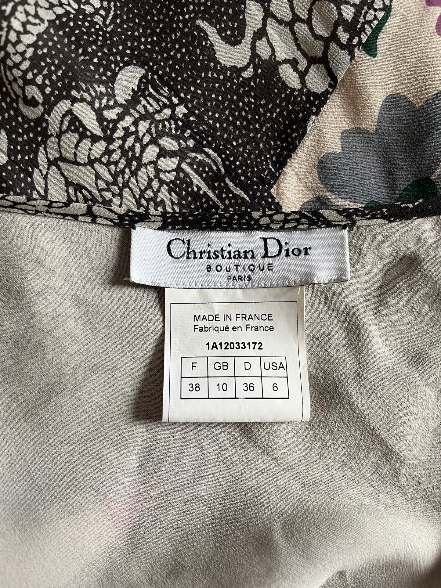 Christian Dior by John Galliano AW 2001 Skirt