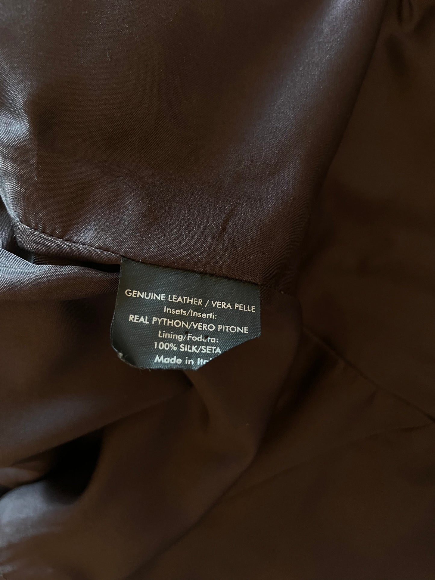 Gucci AW 2004 Python Suede Jacket