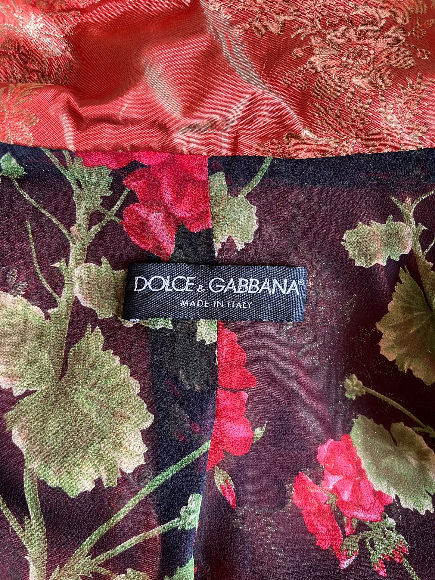 Dolce & Gabbana SS 2000 Evening Coat