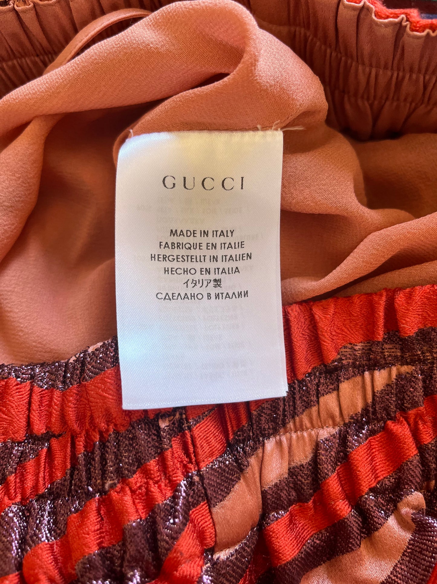 Gucci by Frida Giannini SS 2014 Art Nouveau Bermuda