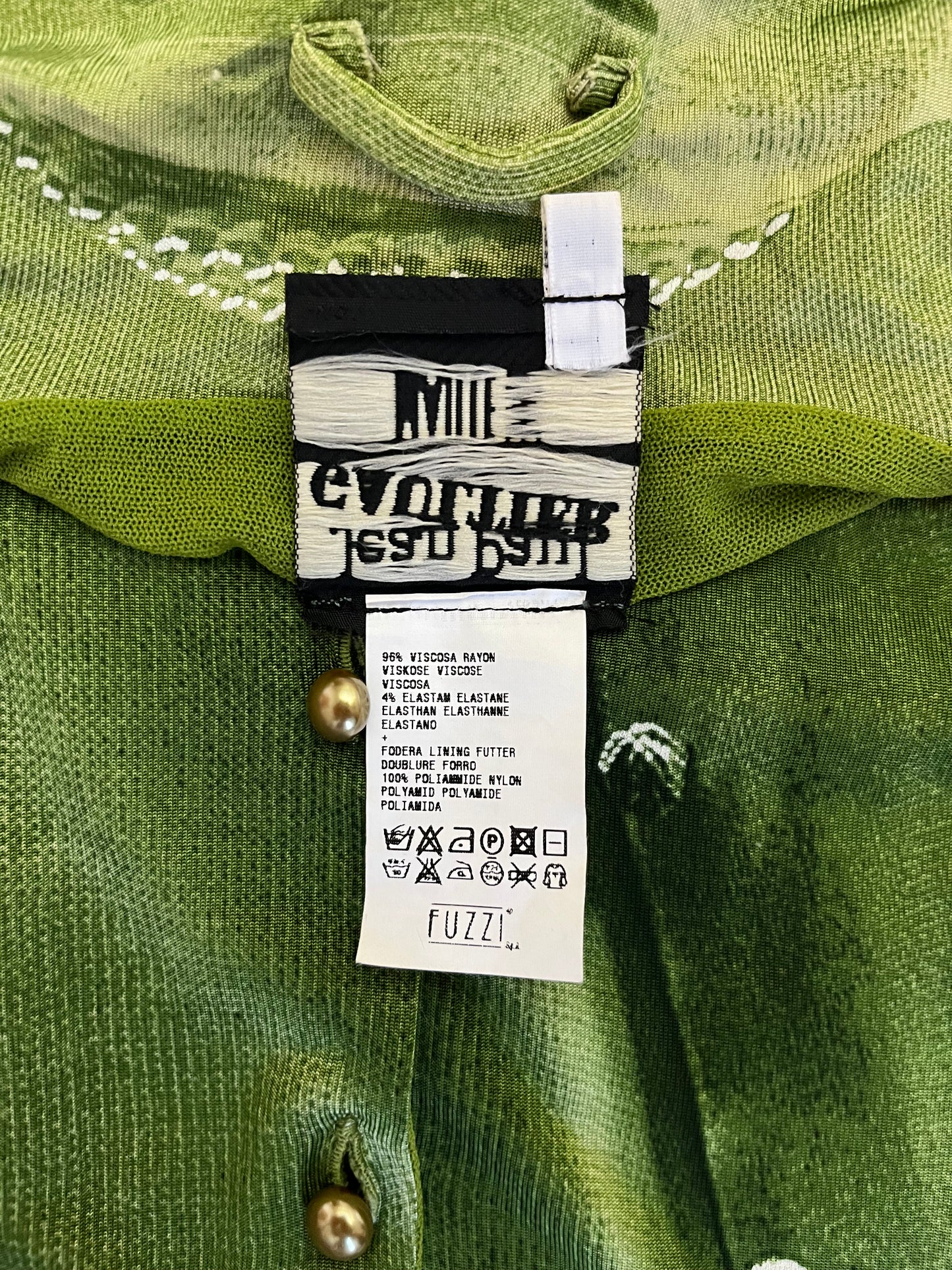JEAN PAUL GAULTIER 90s Trompe L’oeil Cardigan