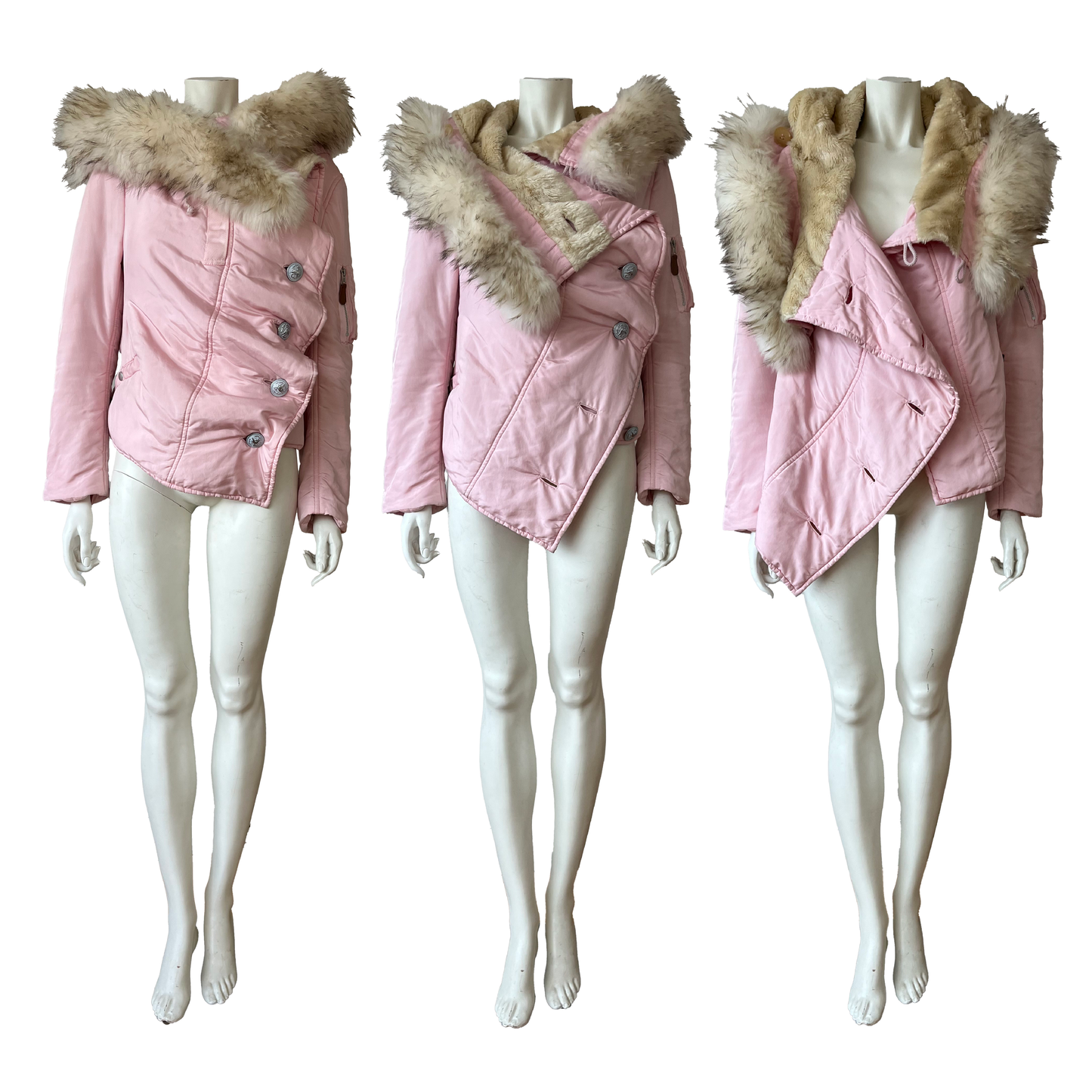 Issey Miyake AW 2006 Sakura Pink Bomber Jacket