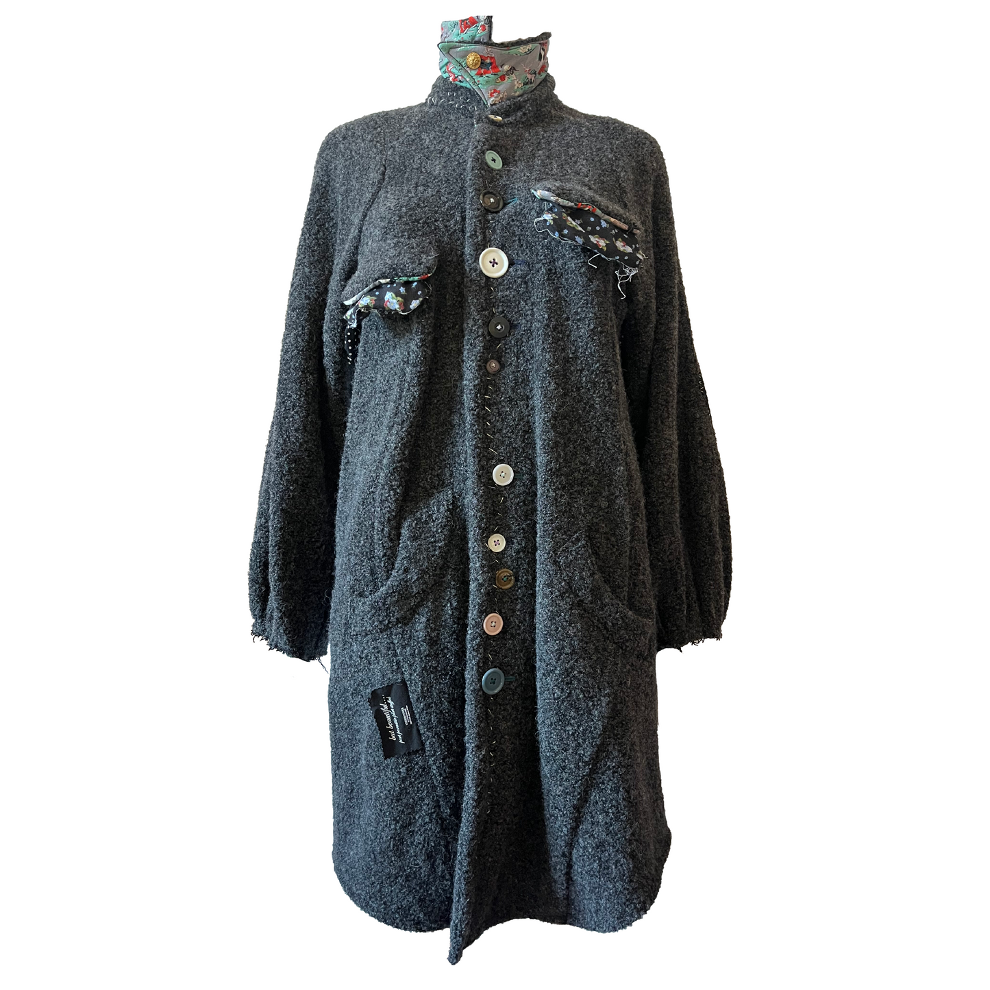 Undercover by Jun Takahashi AW 2004 ‘But beautiful…’ Dark Grey Coat