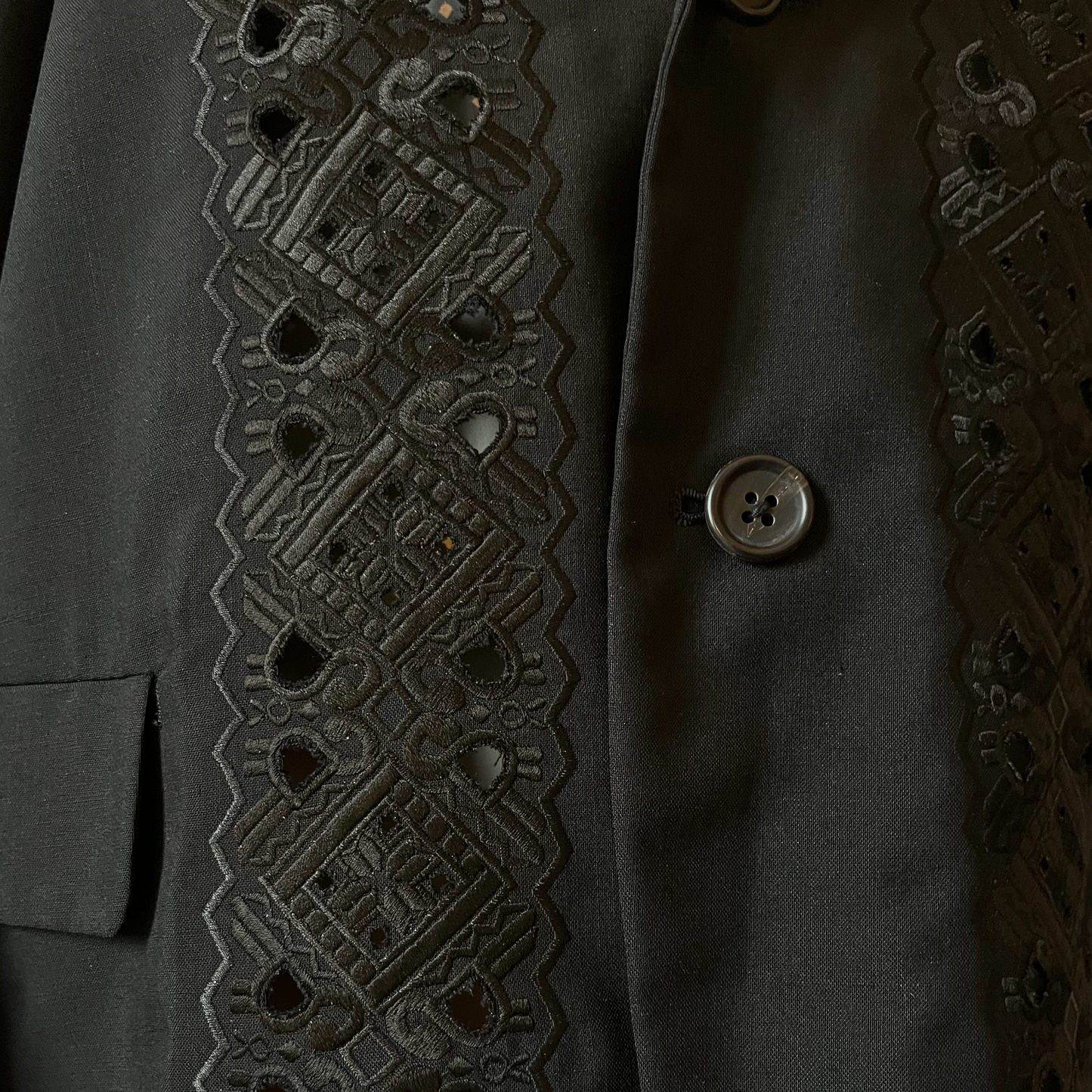 Yohji Yamamoto POUR HOMME SS 1987 Black Wool Blazer