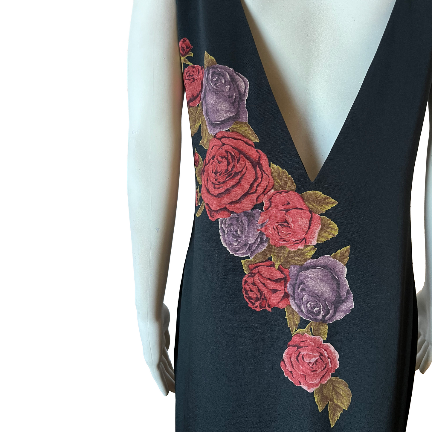 Christian Dior by John Galliano AW 1997 Black Maxi Dress