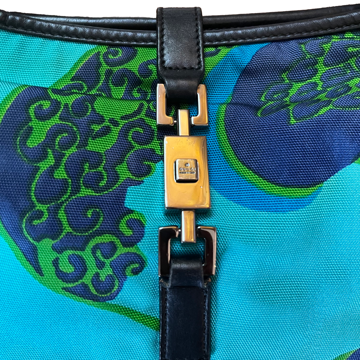 Gucci by Tom Ford SS 1999 Acid Floral Jackie Bag