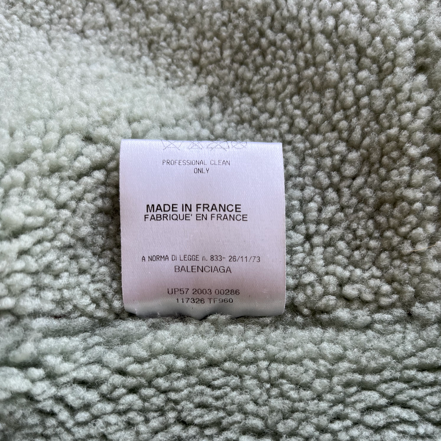 Balenciaga FW 2003 Palma Jacket by Nicolas Ghesquière
