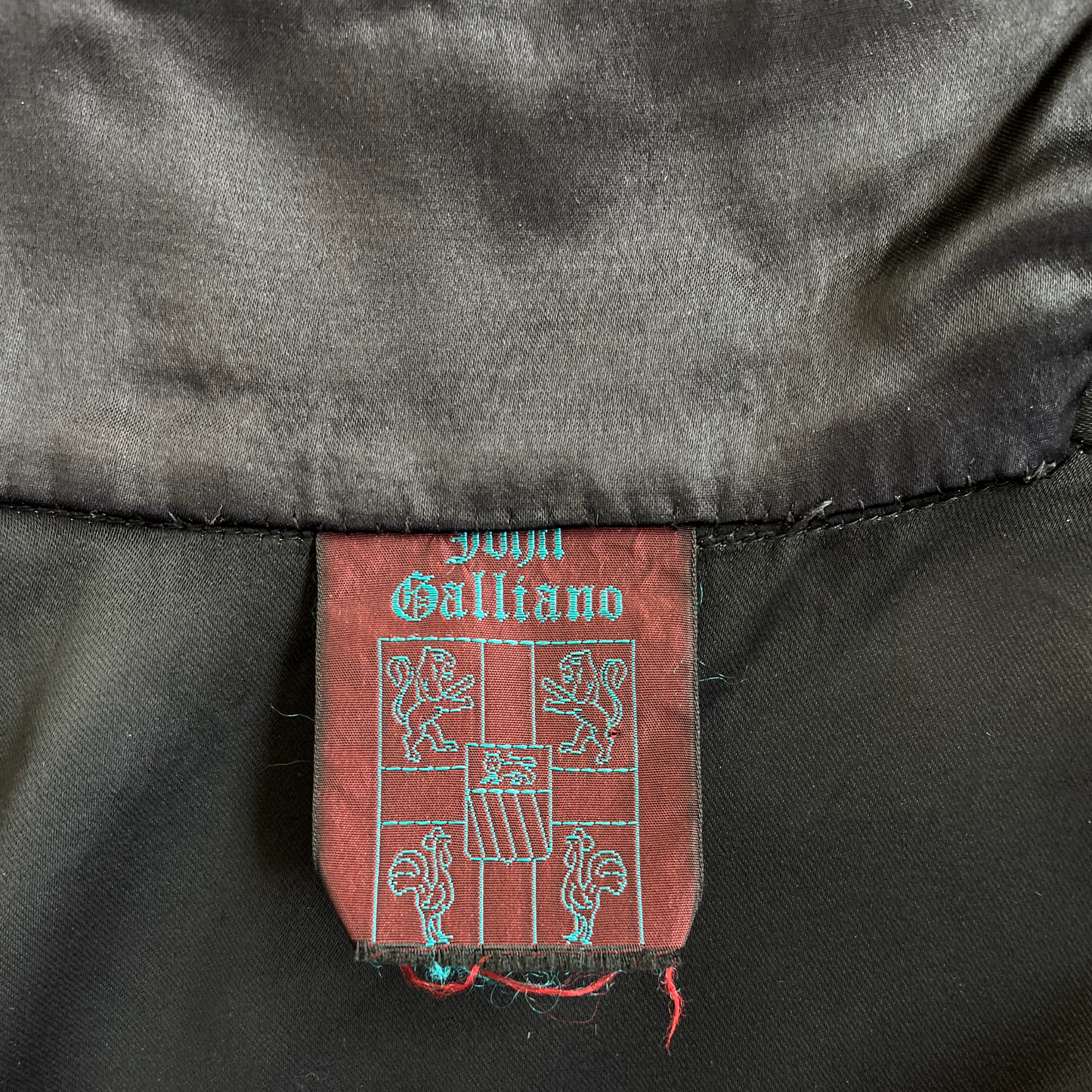 John Galliano AW 1990 ‘Fencing’ Collection Coat