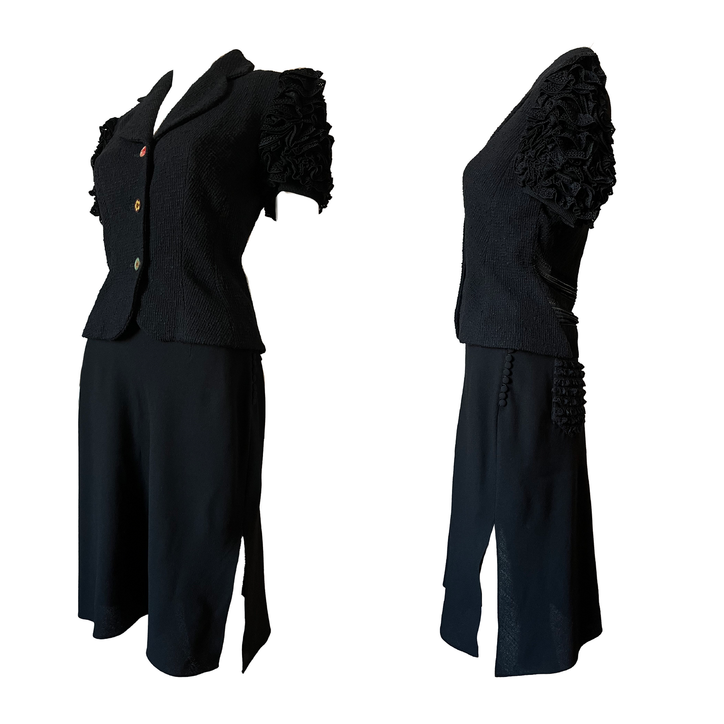 John Galliano SS 1998 Black Jacket
