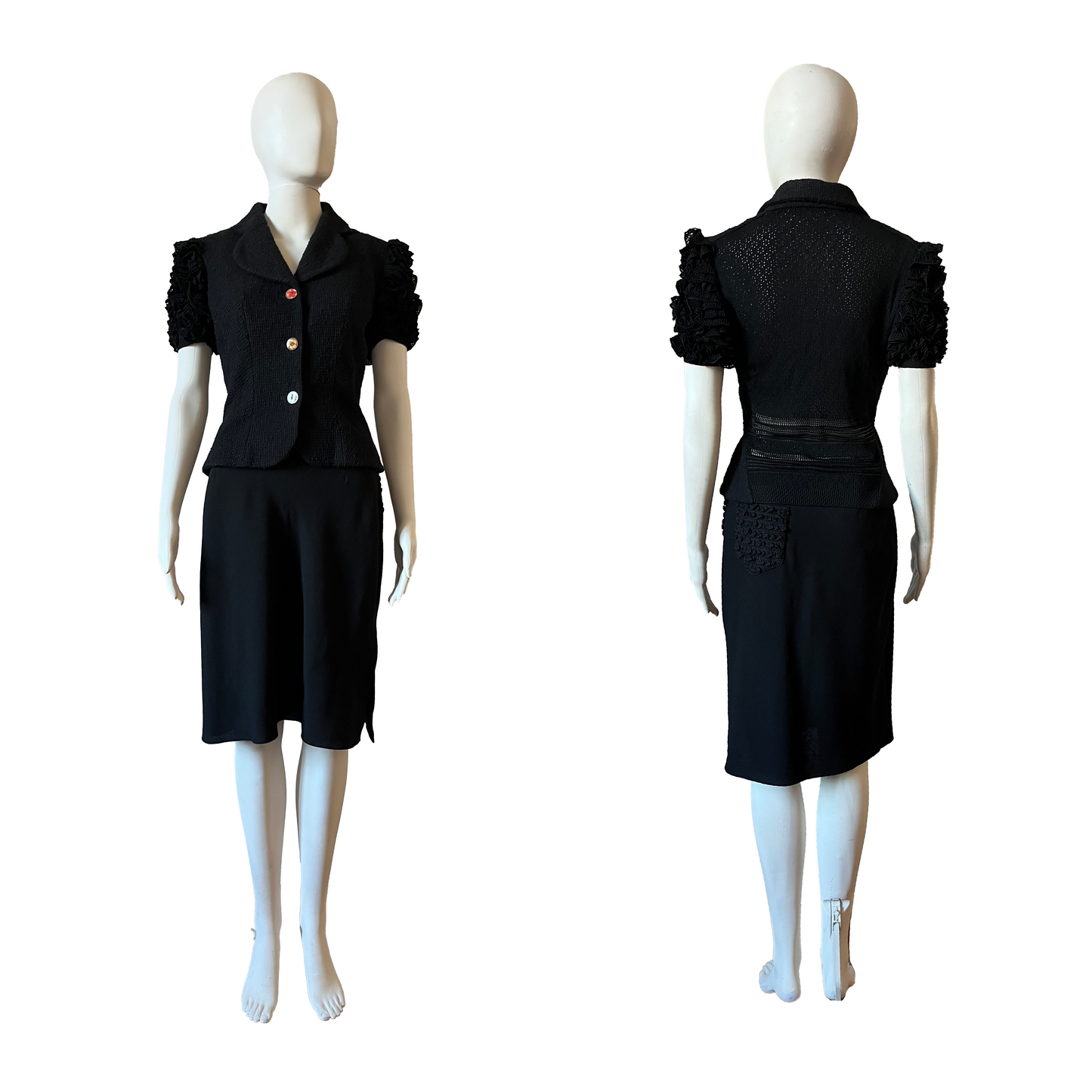 John Galliano SS 1998 Black Jacket