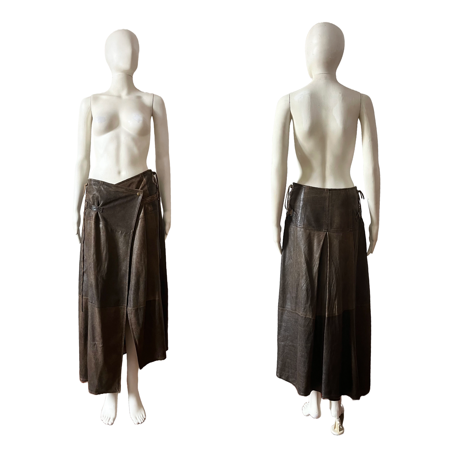 Christian Dior by John Galliano SS 2001 Maxi Wrap Skirt