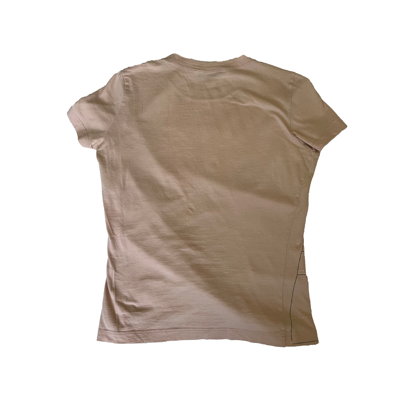 Christian Dior by John Galliano SS 2006 trompe l'oeil lace T-shirt