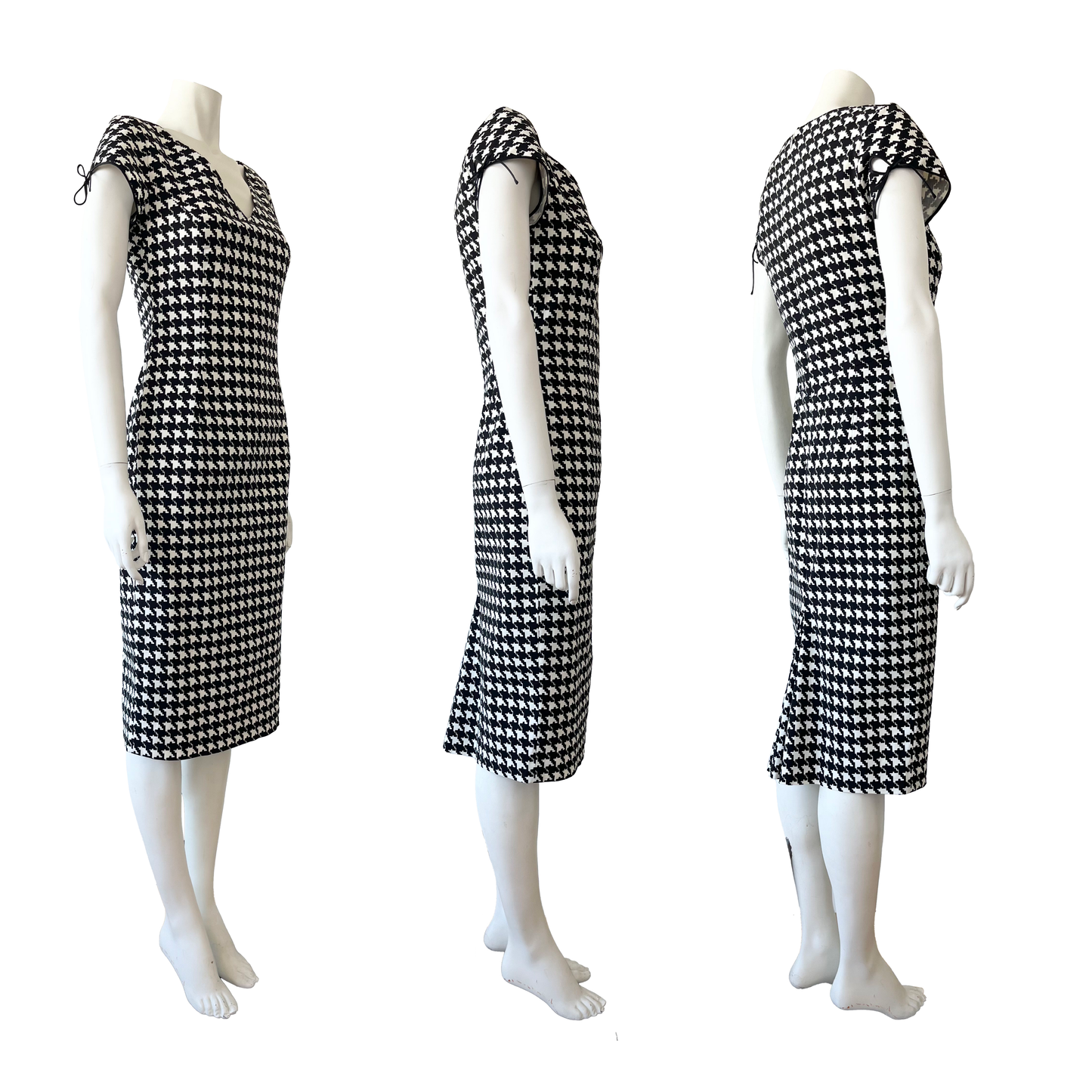 John Galliano late 90s Hound’s-Tooth Dress