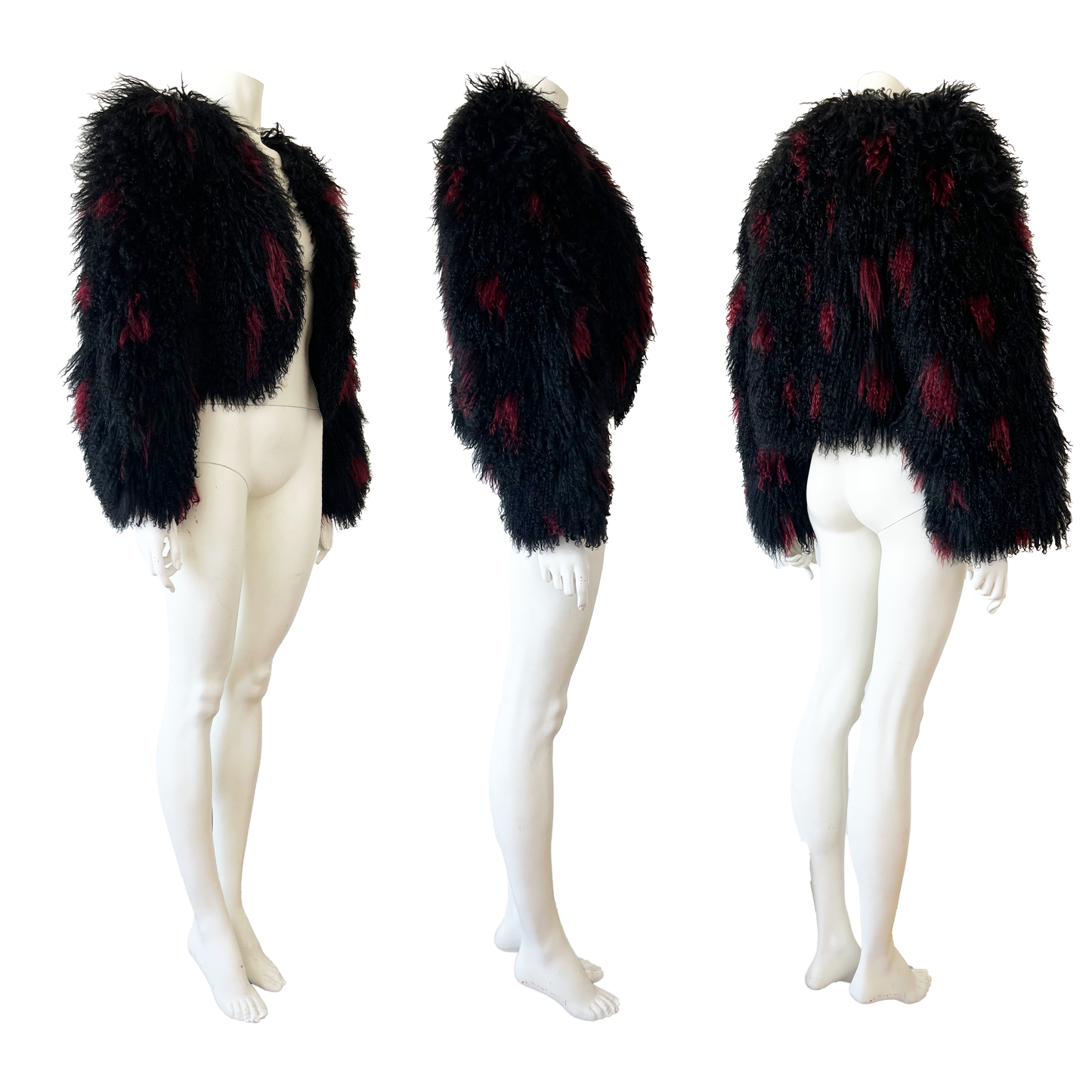 Valentino 1980s Mongolian Lamb Fur Jacket