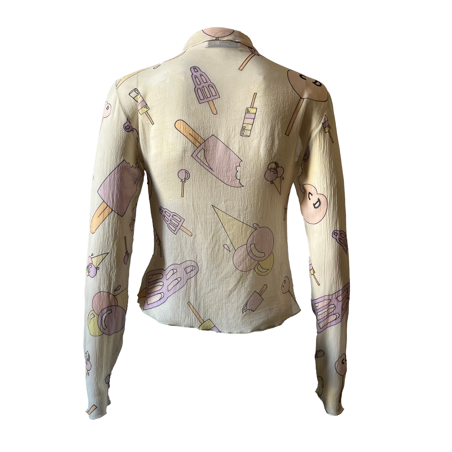 Christian Dior by John Galliano SS 2002 Ice Cream Shirts