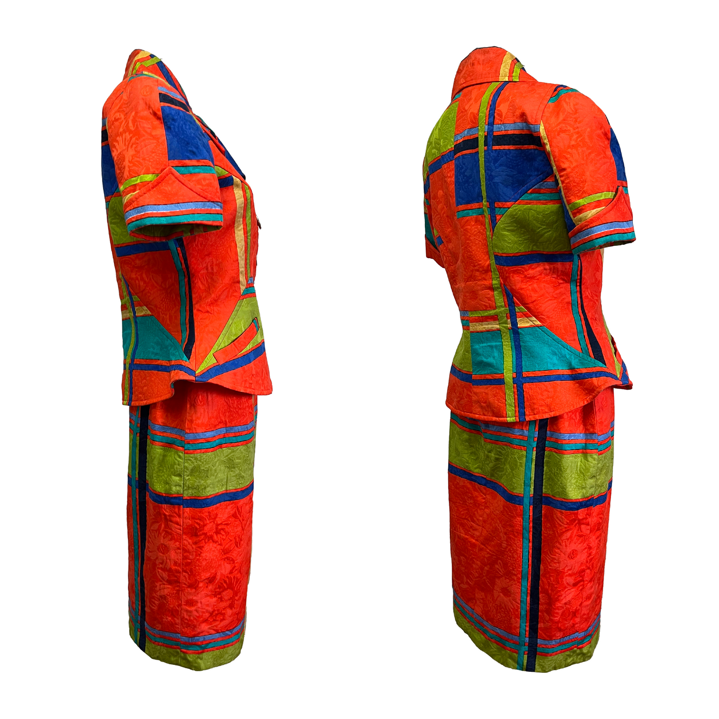 Christian Lacroix SS 1997 Jacket Skirt Set
