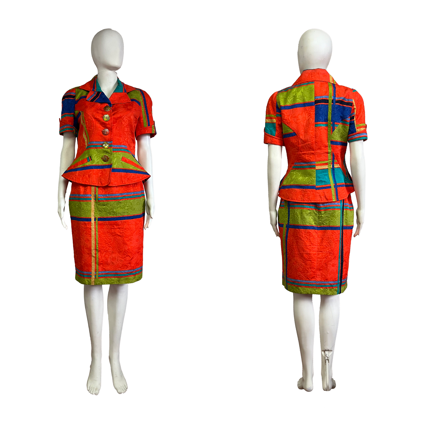 Christian Lacroix SS 1997 Jacket Skirt Set
