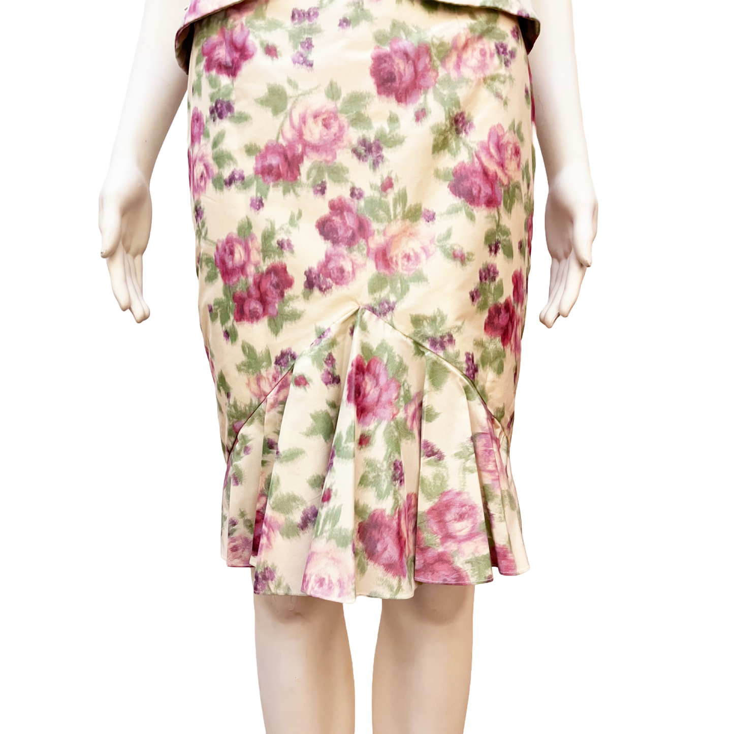 Christian Dior by John Galliano SS 1999 Floral Jacket & Skirt Set